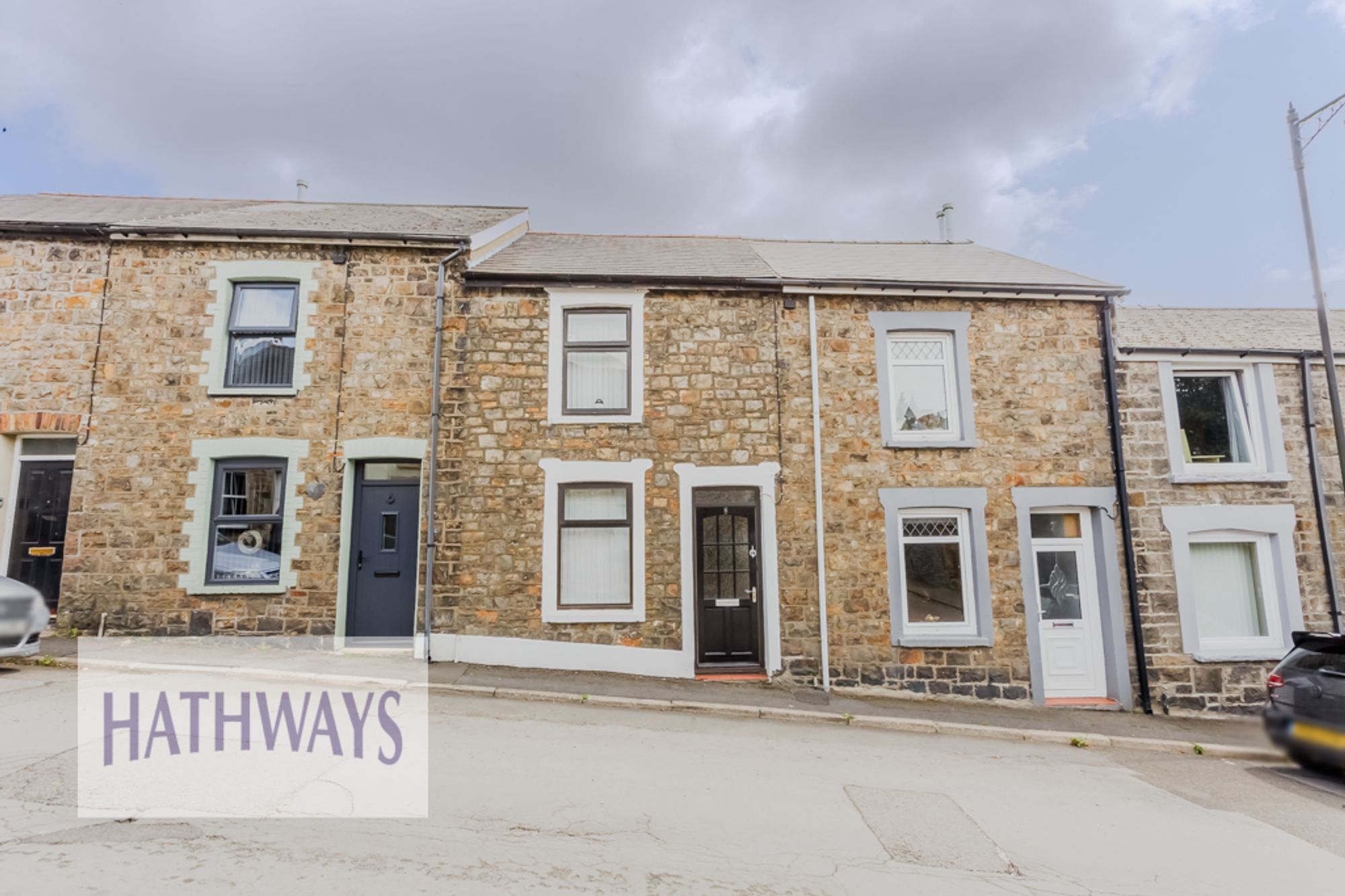 2 bed terraced house to rent in High Street, Pontypool  - Property Image 1