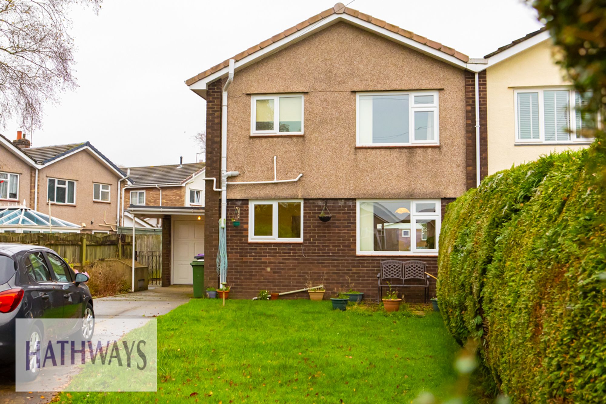 3 bed semi-detached house for sale in Llanthewy Close, Cwmbran  - Property Image 1