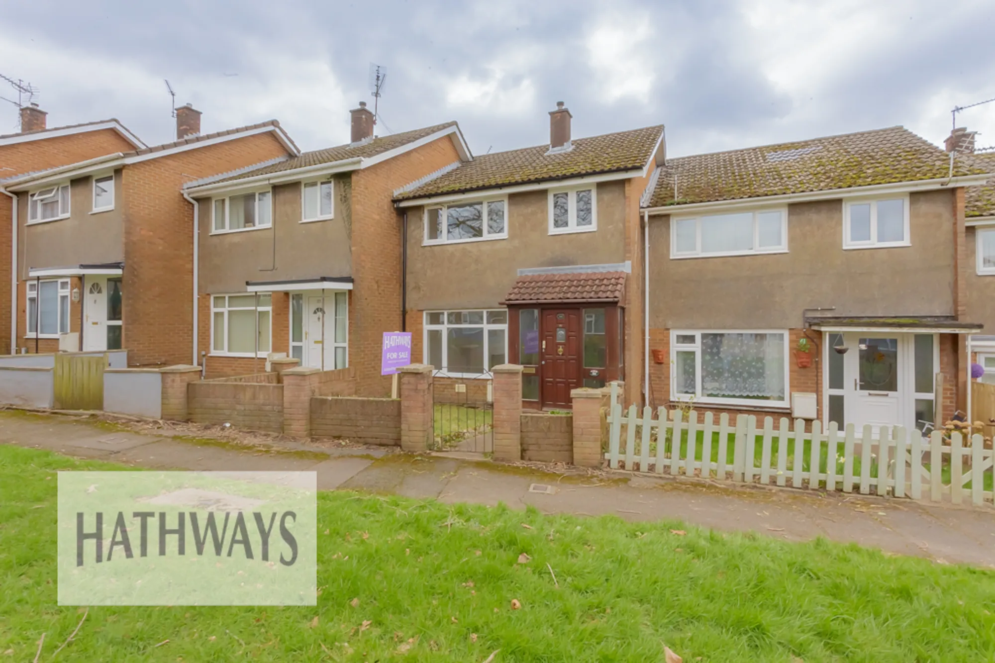 3 bed terraced house for sale in Dinas Path, Cwmbran  - Property Image 1