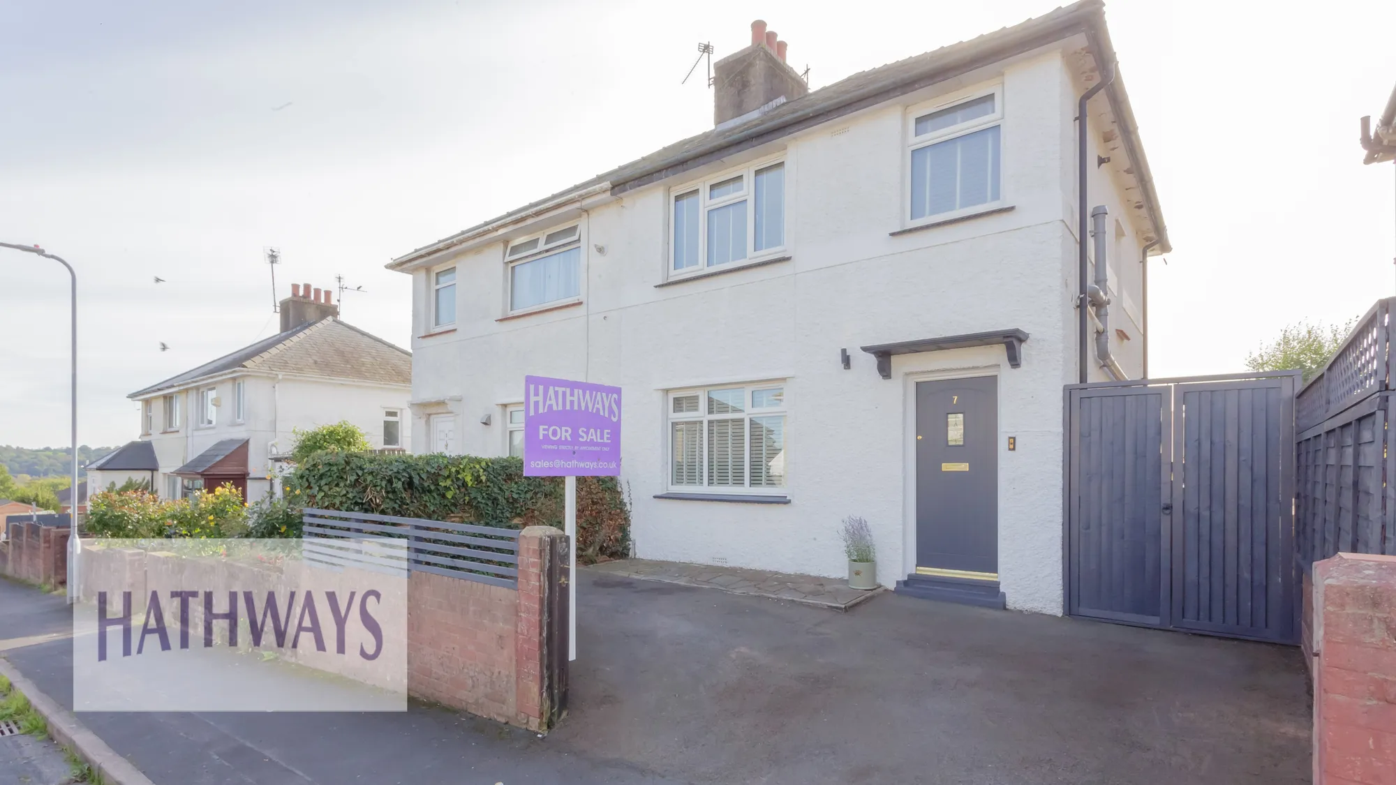 3 bed semi-detached house for sale in Lodge Avenue, Newport  - Property Image 1