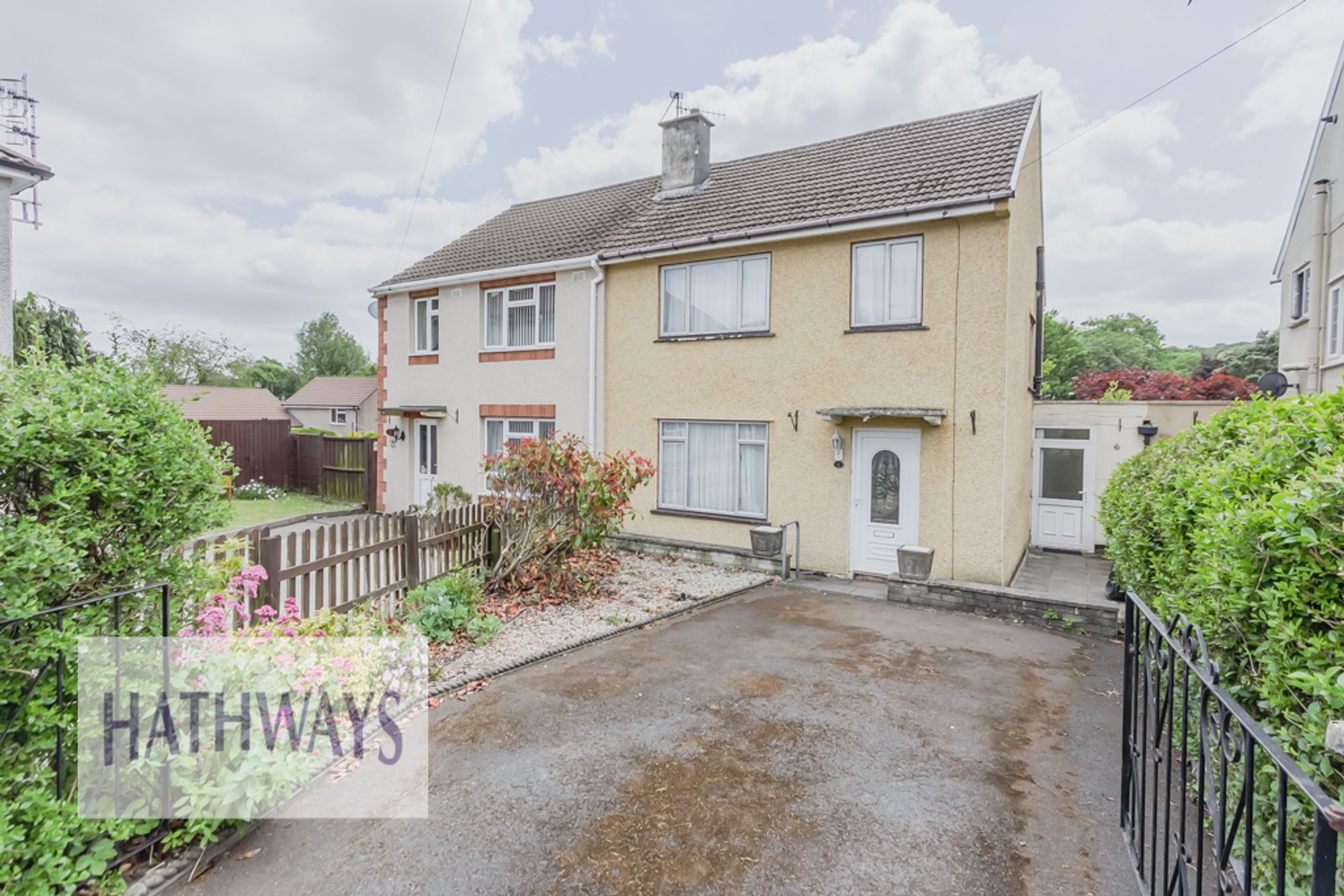 3 bed semi-detached house for sale in Cwrt Bleddyn, Cwmbran  - Property Image 1