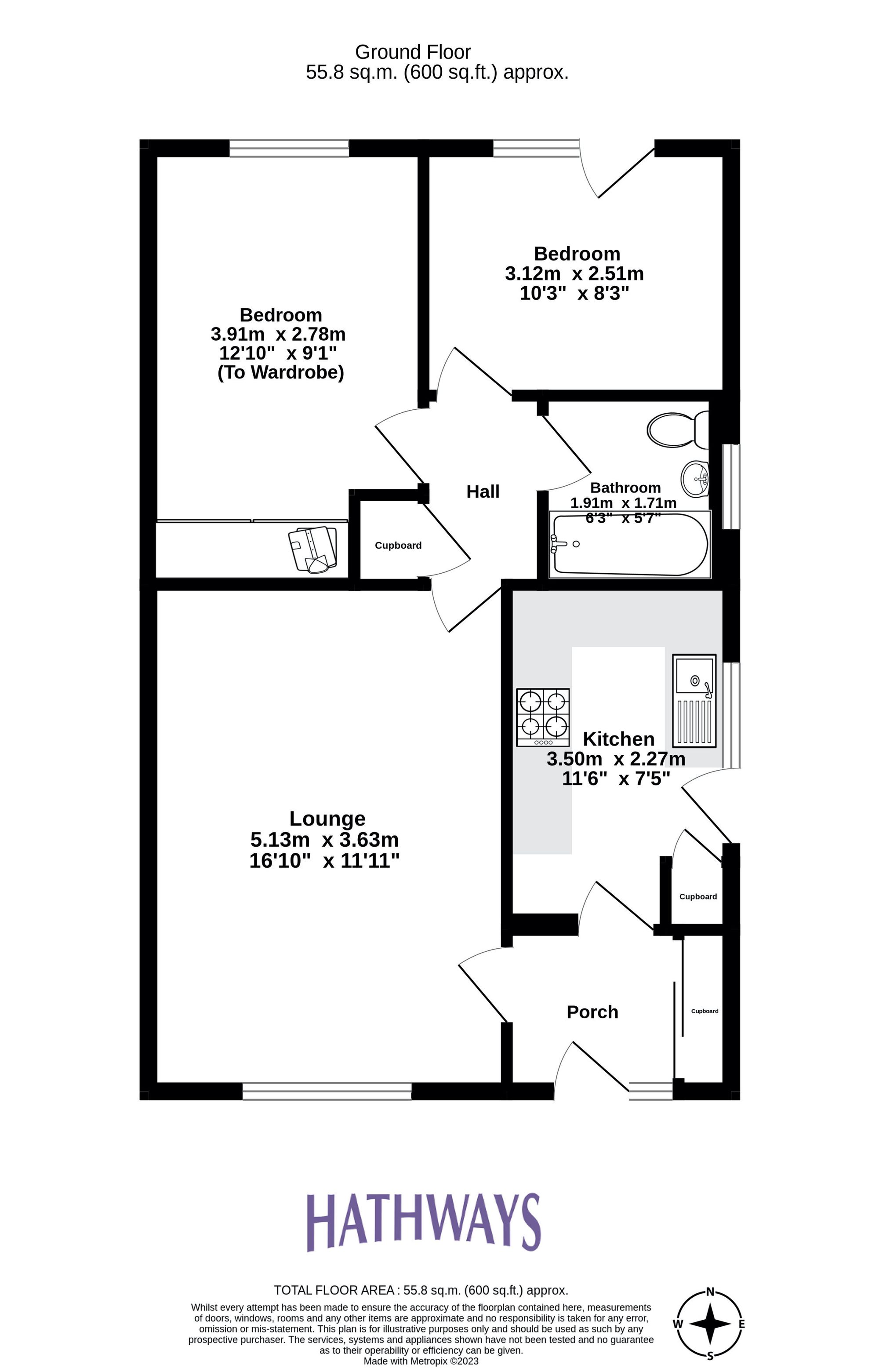 2 bed semi-detached bungalow for sale in Chester Close, Pontypool 1