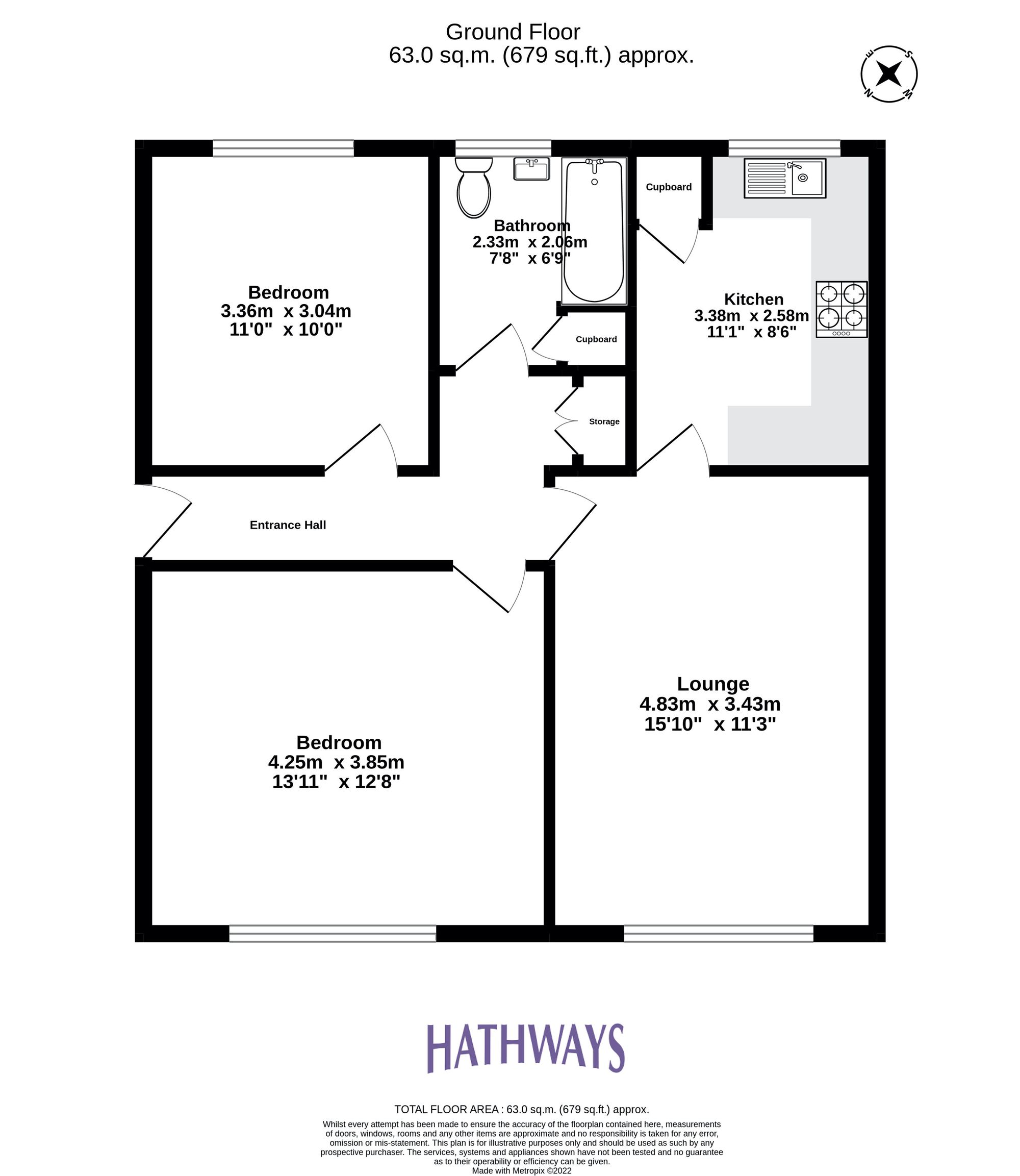 2 bed flat to rent in Anglesey Court, Newport  - Property Image 18