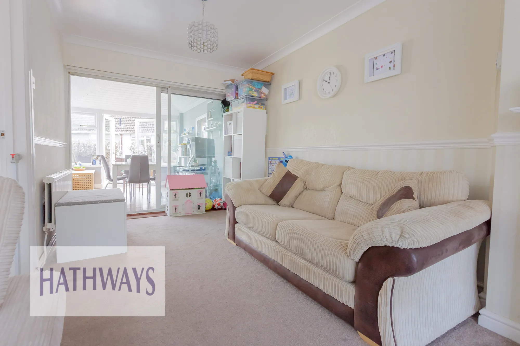 3 bed semi-detached house for sale in Thornhill Close, Cwmbran  - Property Image 9
