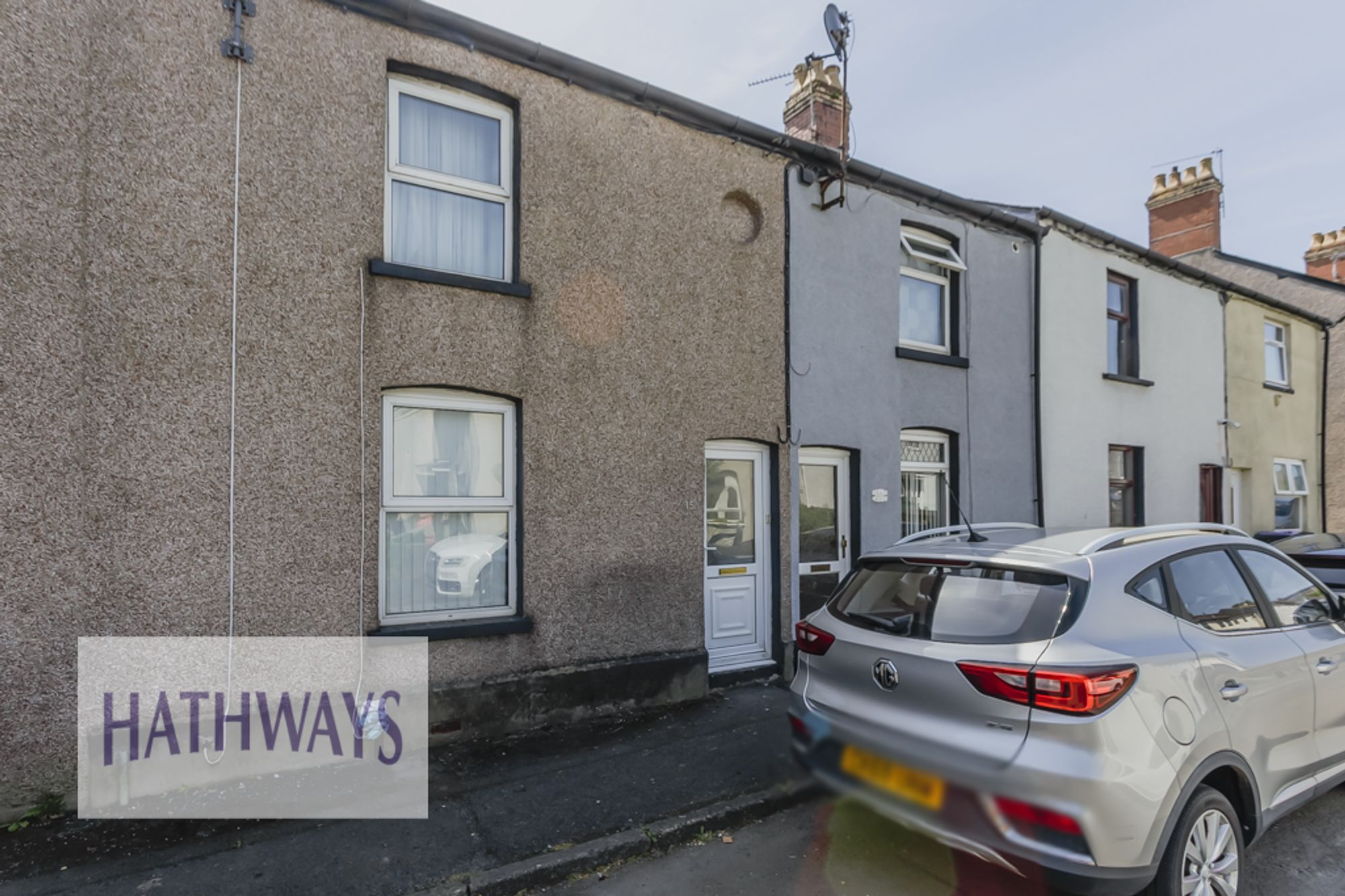 2 bed terraced house for sale in Belle Vue Road, Cwmbran - Property Image 1