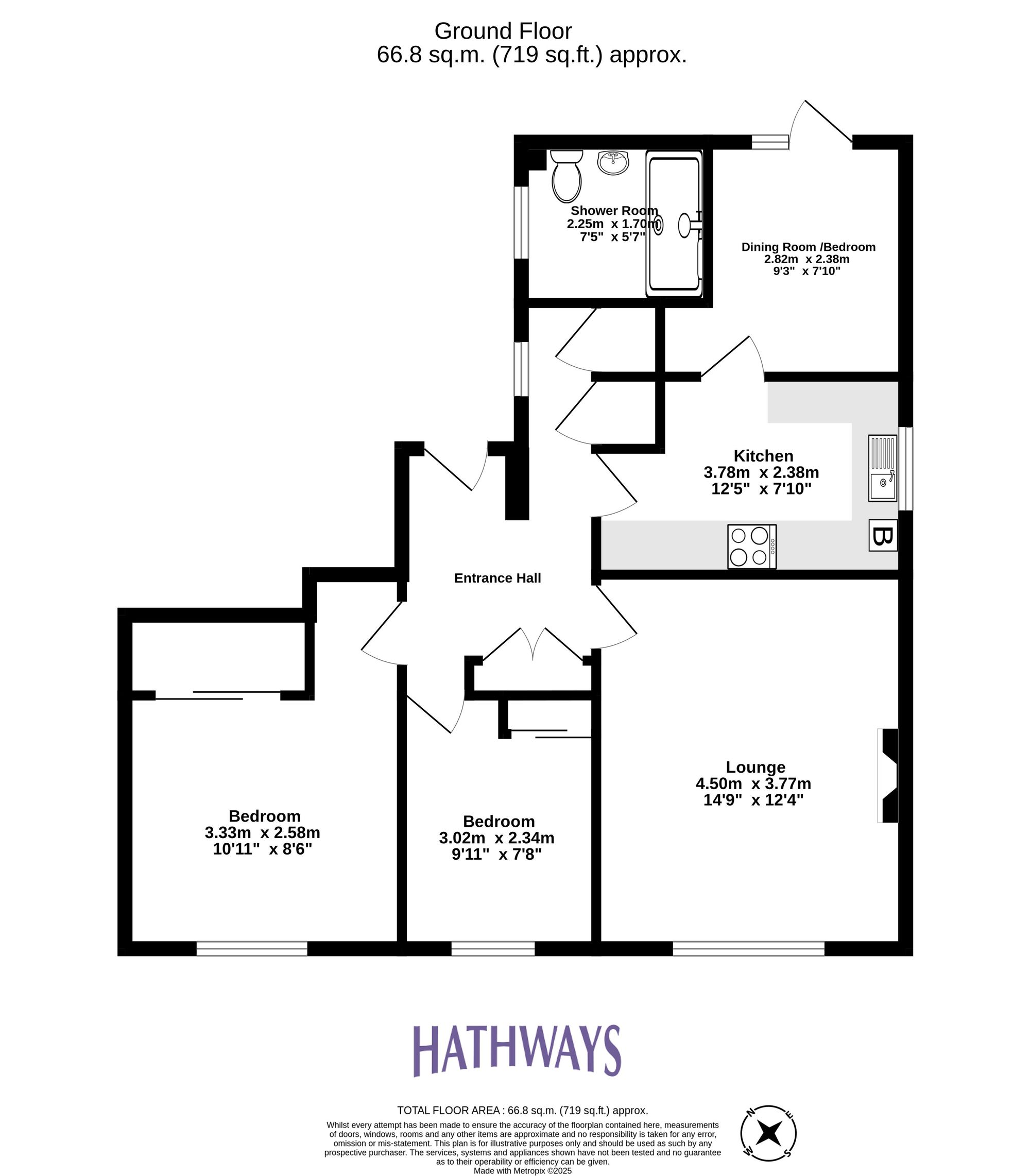 2 bed ground floor flat for sale in Croesyceiliog, Cwmbran  - Property Image 3