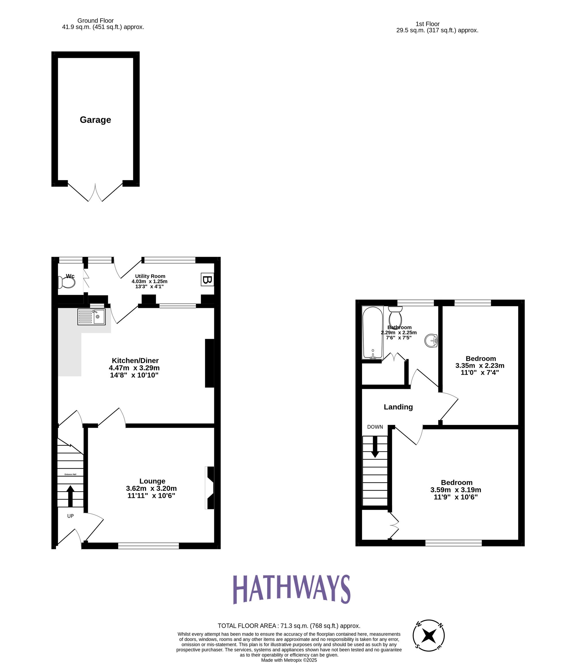 2 bed mid-terraced house for sale in Wesley Street, Cwmbran 1