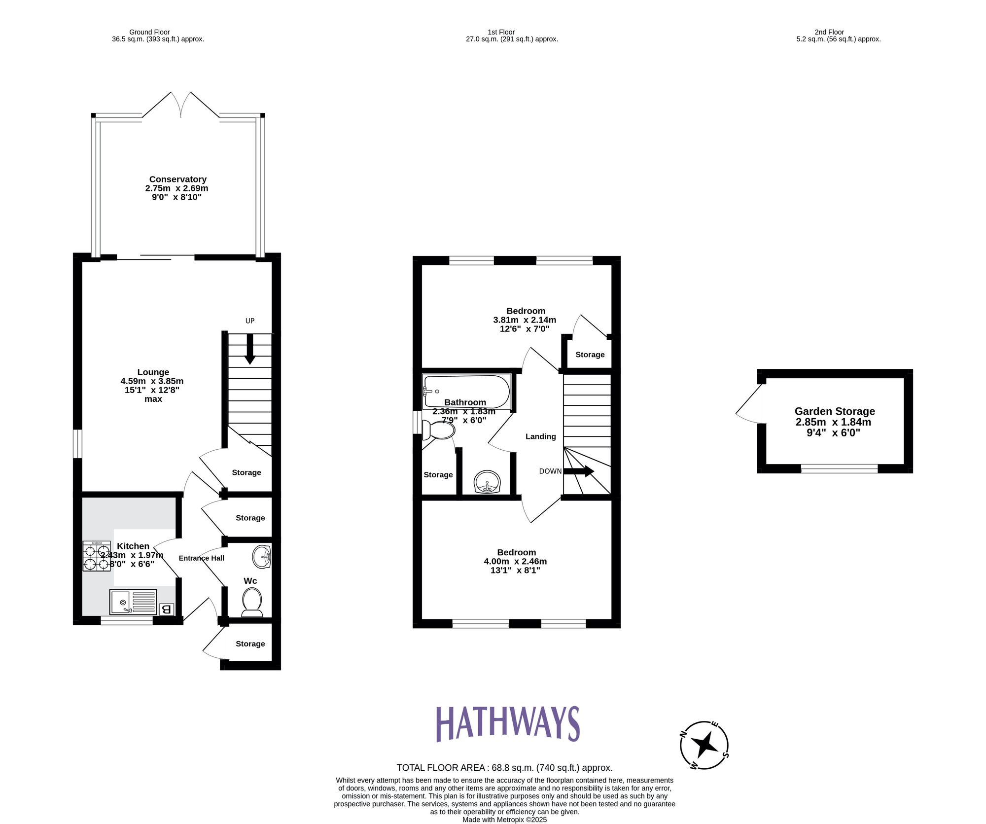 2 bed semi-detached house for sale in Open Hearth Close, Pontypool  - Property Image 2