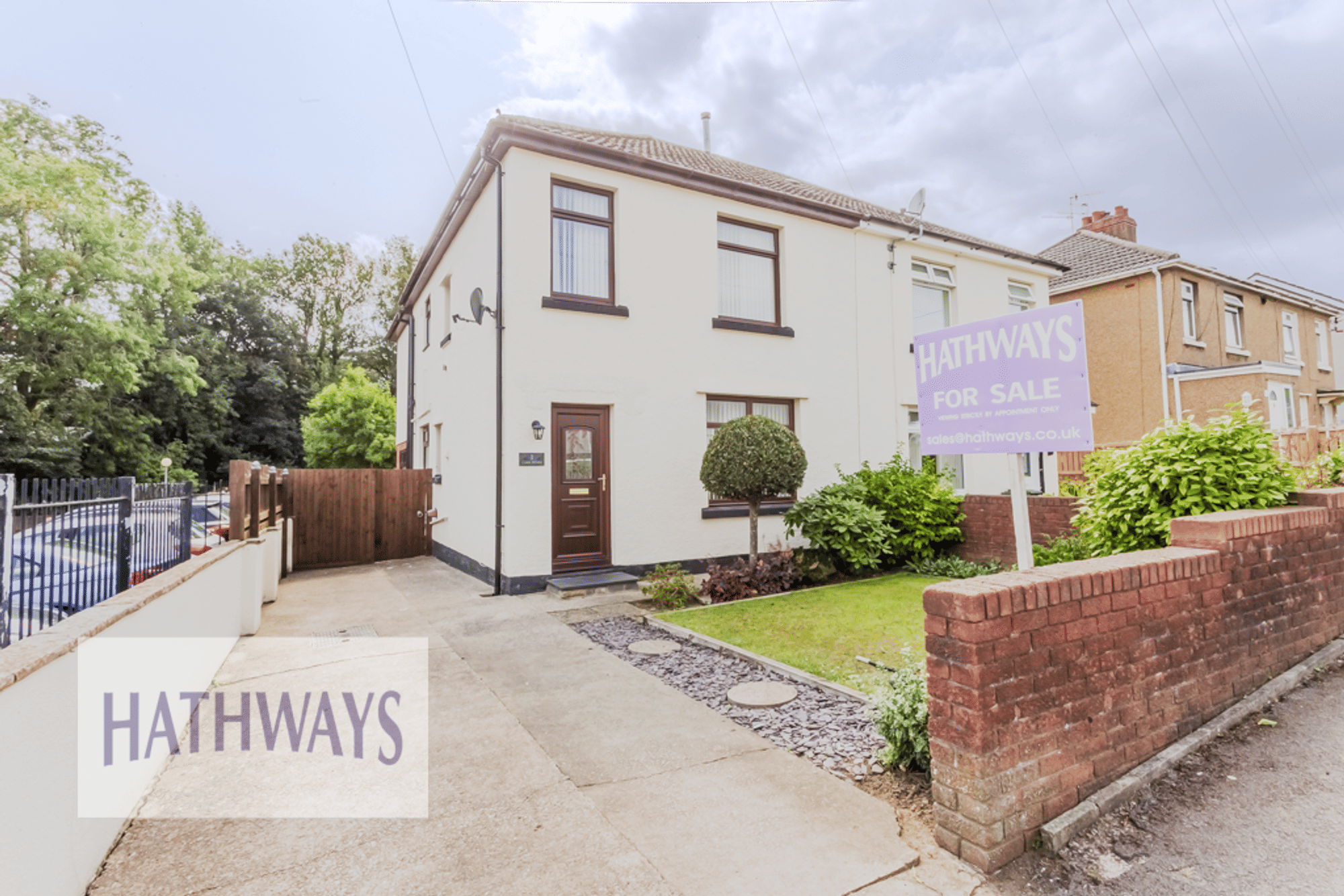 3 bed semi-detached house for sale in Clark Avenue, Cwmbran  - Property Image 1