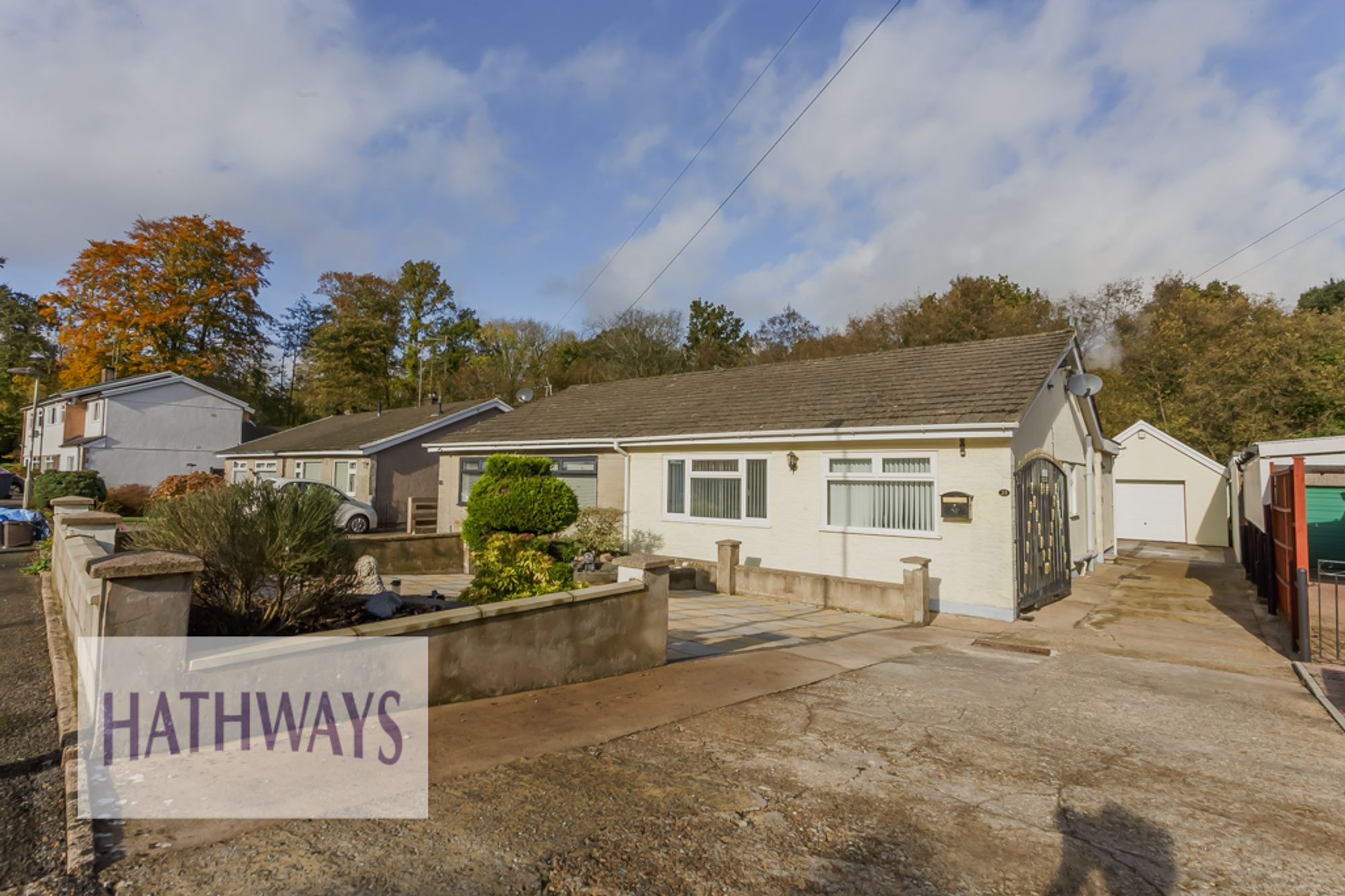 2 bed semi-detached bungalow for sale in Heol Madoc, Pontypool  - Property Image 1