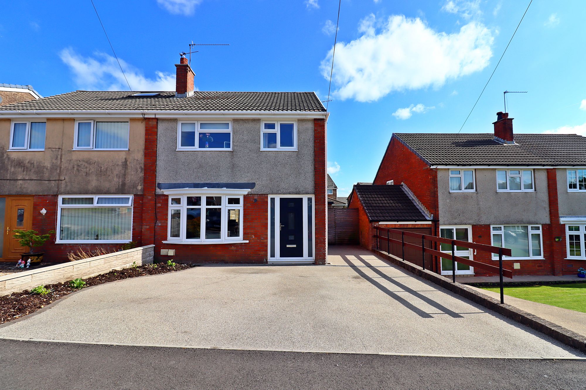 3 bed semi-detached house for sale in Cargill Close, Pontypridd - Property Image 1
