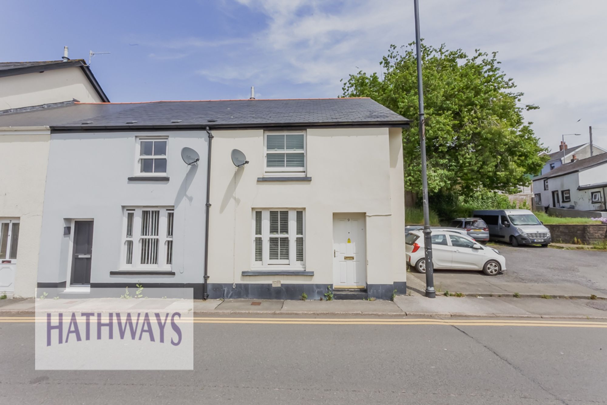 2 bed end of terrace house for sale in Market Street, Pontypool, NP4