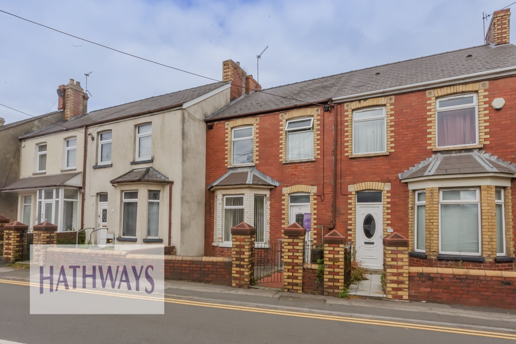 2 bed terraced house for sale in Victoria Street, Cwmbran  - Property Image 1