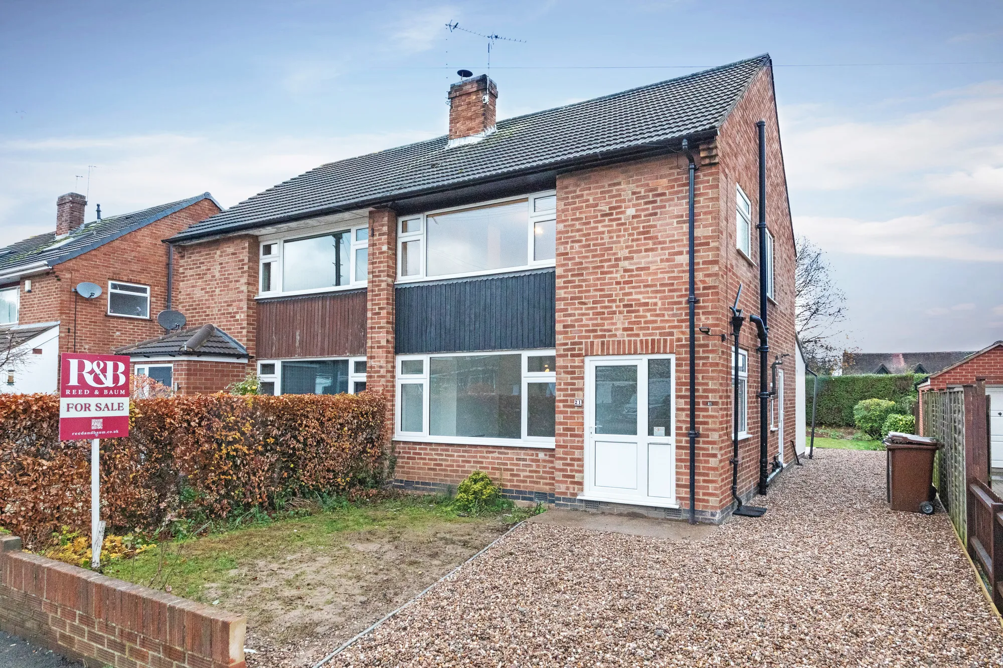 3 bed semi-detached house for sale in Brookside Road, Loughborough  - Property Image 2