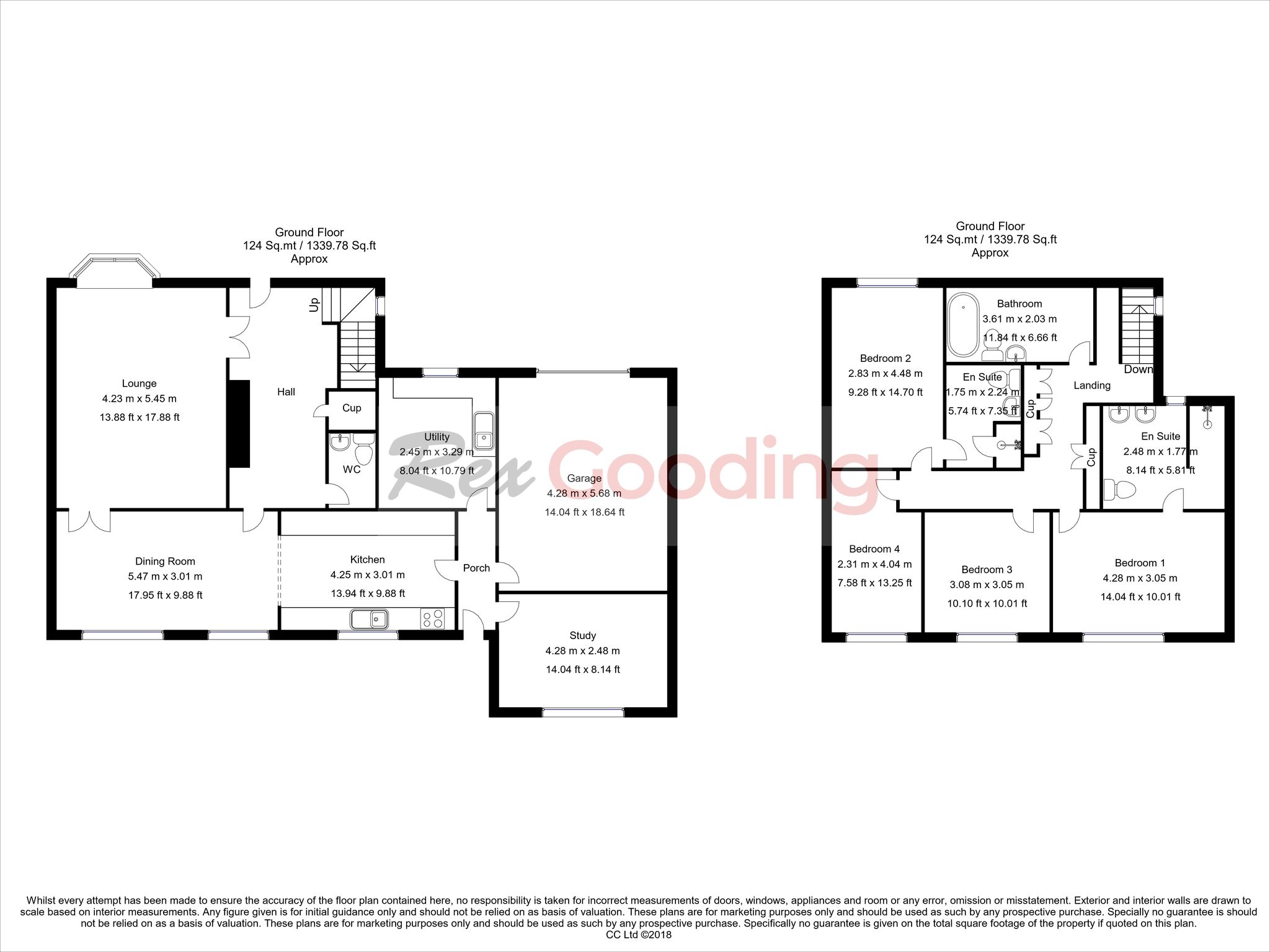 4 bed house for sale in Main Street, Willoughby On The Wolds - Property Floorplan