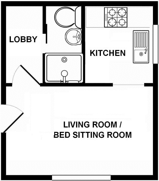 Apartment to rent in Milburn Grove, Bingham - Property Floorplan