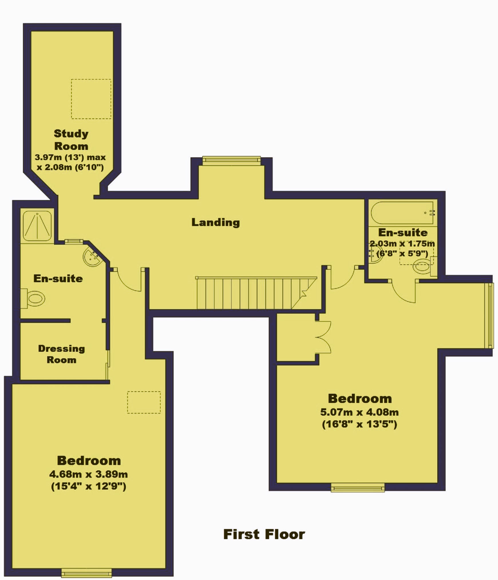 5 bed house for sale in Old Road, Ruddington - Property Floorplan