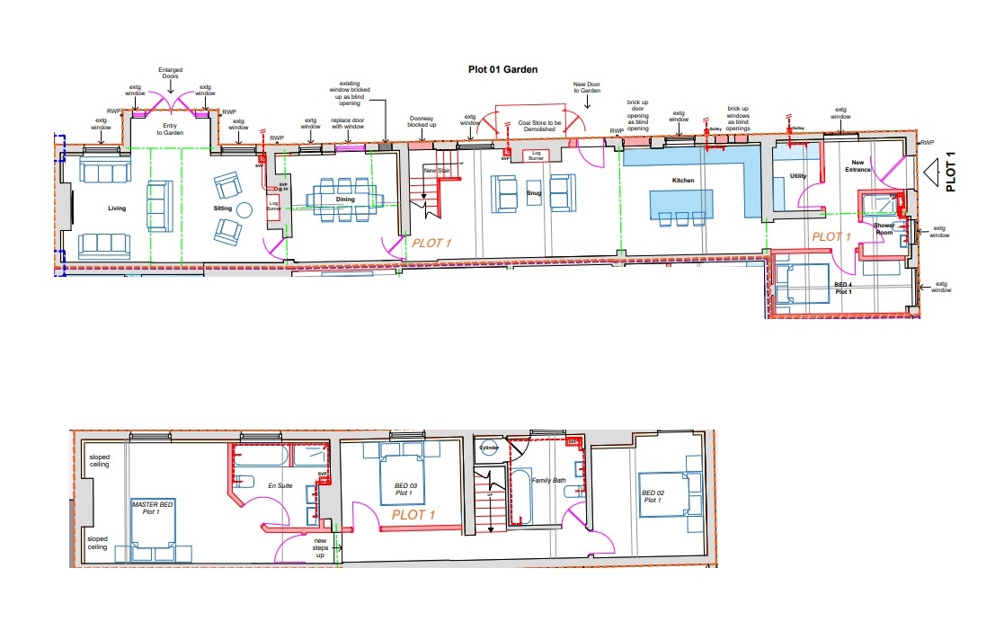 4 bed house for sale in Six Hills Lane, Little Belvoir Estate - Property Floorplan