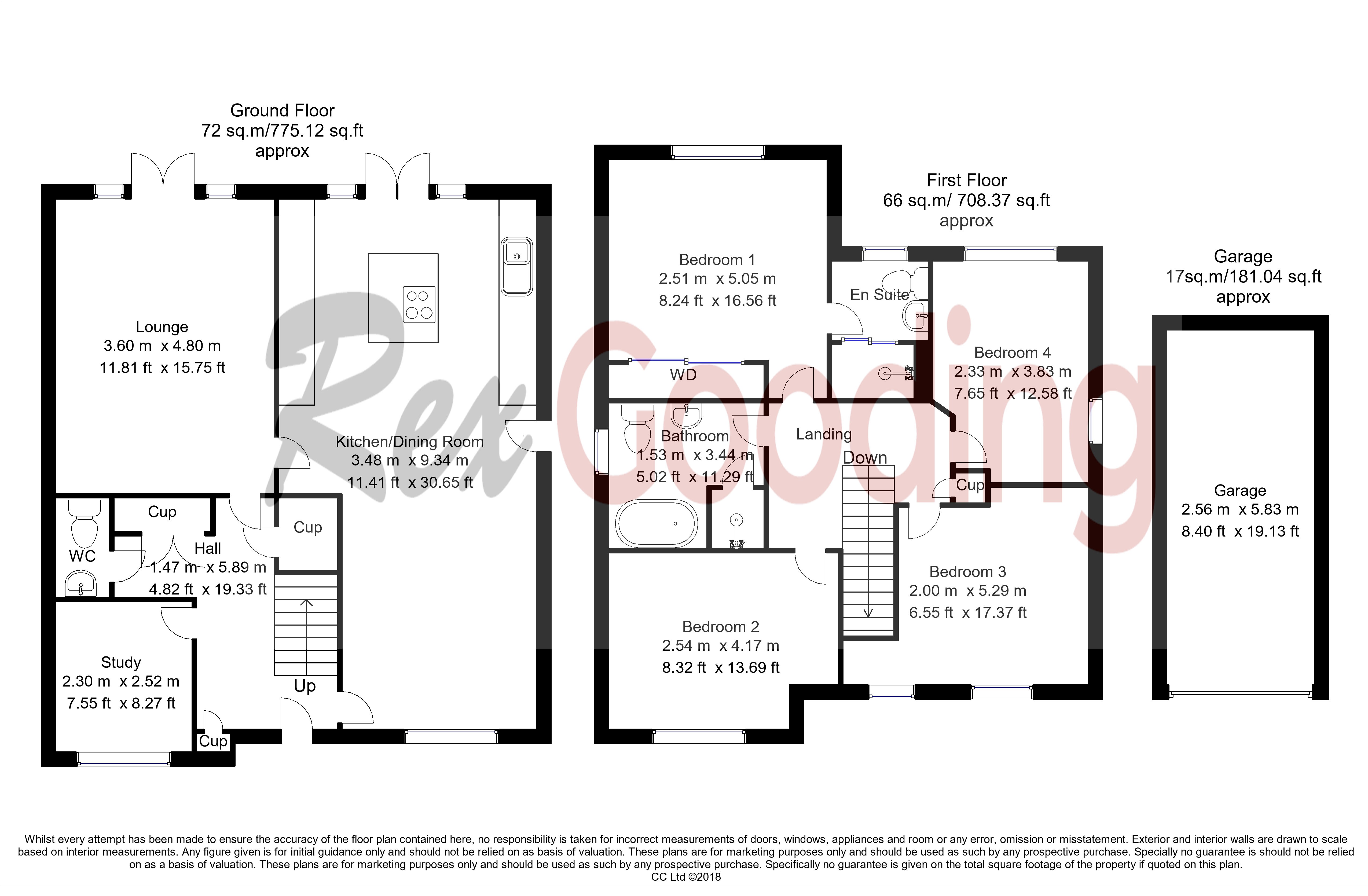 4 bed house for sale in Lavinia Crescent, Edwalton - Property Floorplan