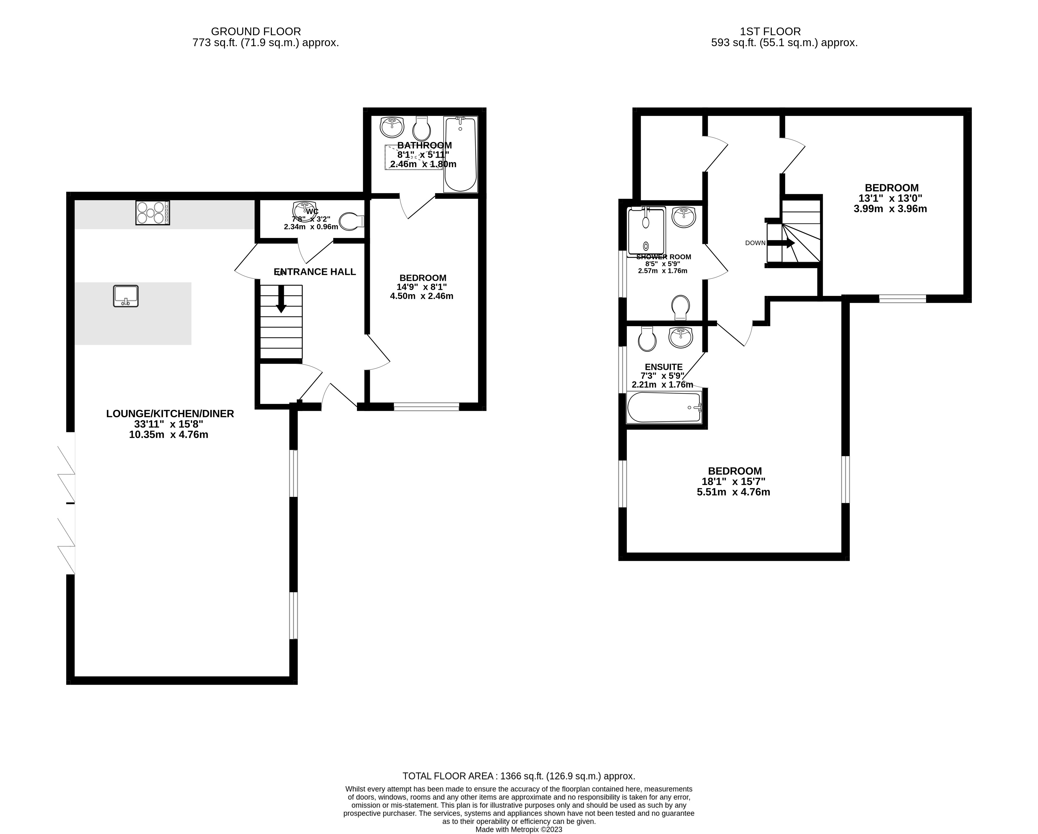 3 bed house for sale in Blackbird Crescent, Edwalton - Property Floorplan