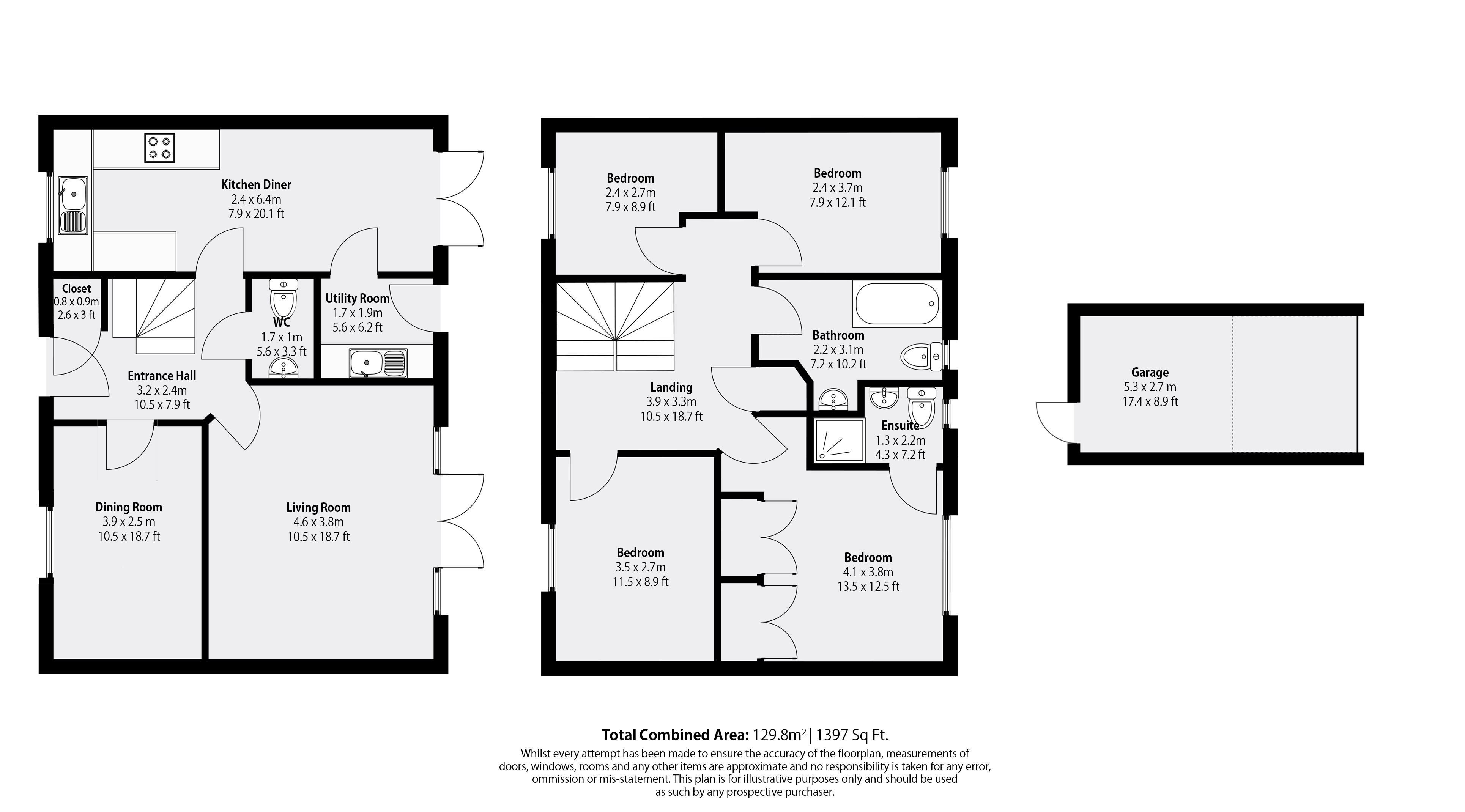 4 bed house for sale in Pasture Lane, Ruddington - Property Floorplan