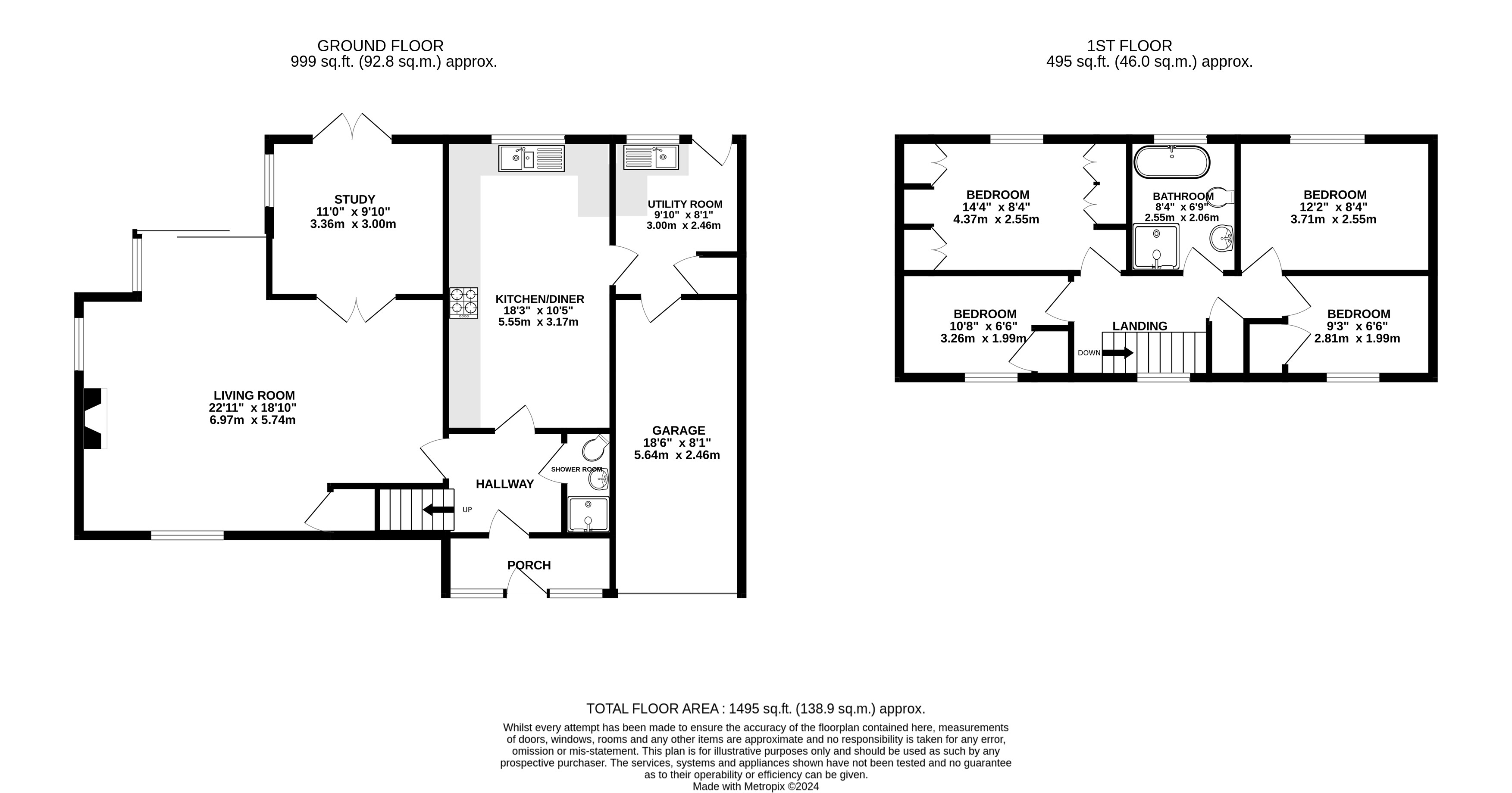 4 bed house for sale in Bisham Drive, West Bridgford - Property Floorplan