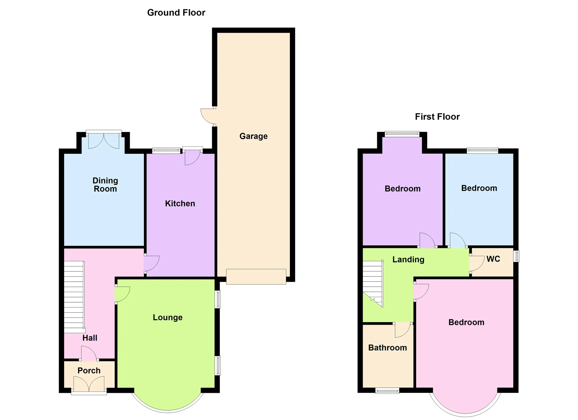 3 bed semi-detached house for sale in Broadoak Road, Ashton-Under-Lyne - Property Floorplan