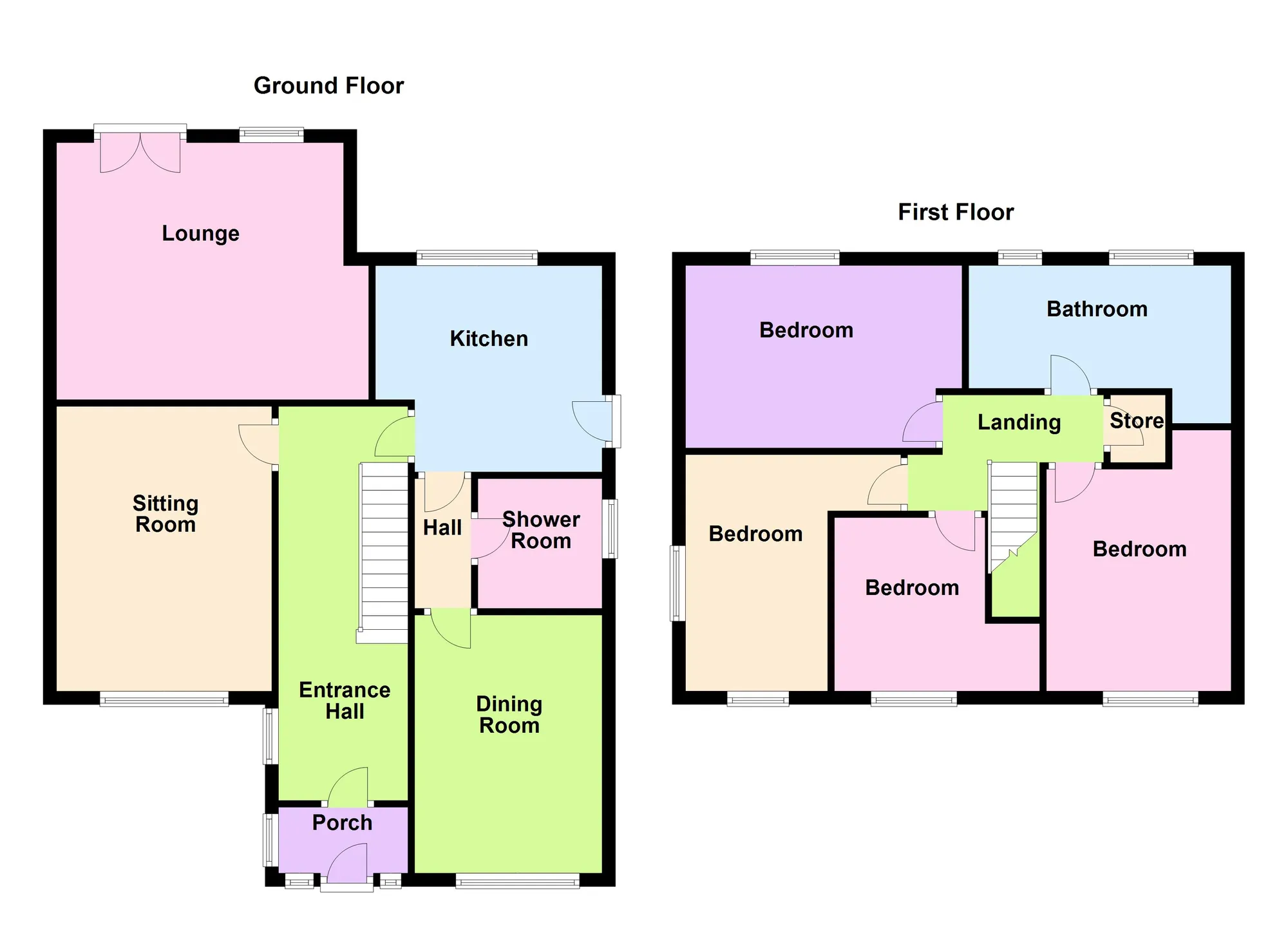 4 bed detached house for sale in Westminster Avenue, Ashton-Under-Lyne - Property Floorplan