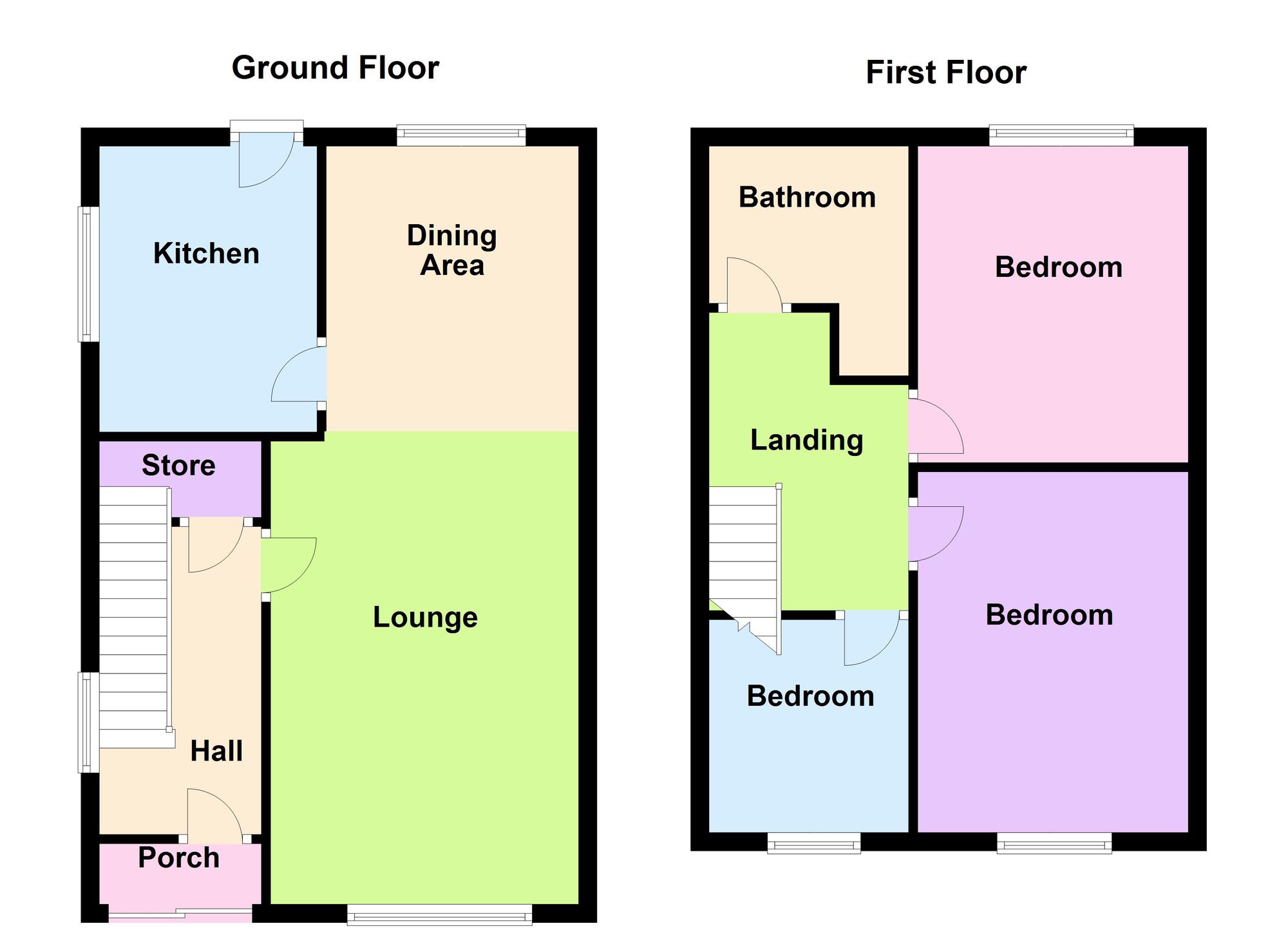 3 bed semi-detached house for sale in Broadhill Road, Stalybridge - Property Floorplan