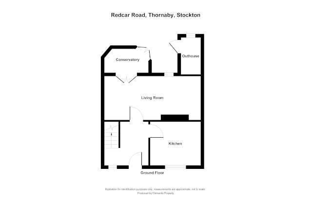4 bed terraced house to rent in Redcar Road, Stockton-on-Tees - Property floorplan
