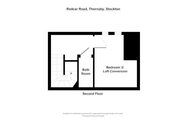 4 bed terraced house to rent in Redcar Road, Stockton-on-Tees - Property floorplan