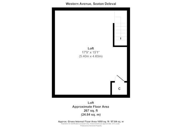 2 bed flat to rent in Western Avenue, Seaton Delaval - Property floorplan