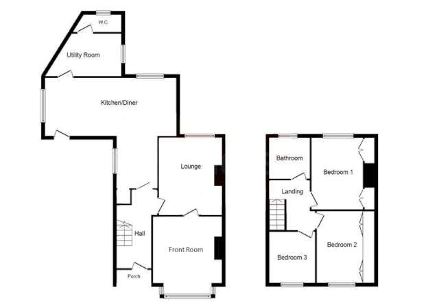 4 bed semi-detached house to rent in Whitehall Avenue, Bristol - Property floorplan