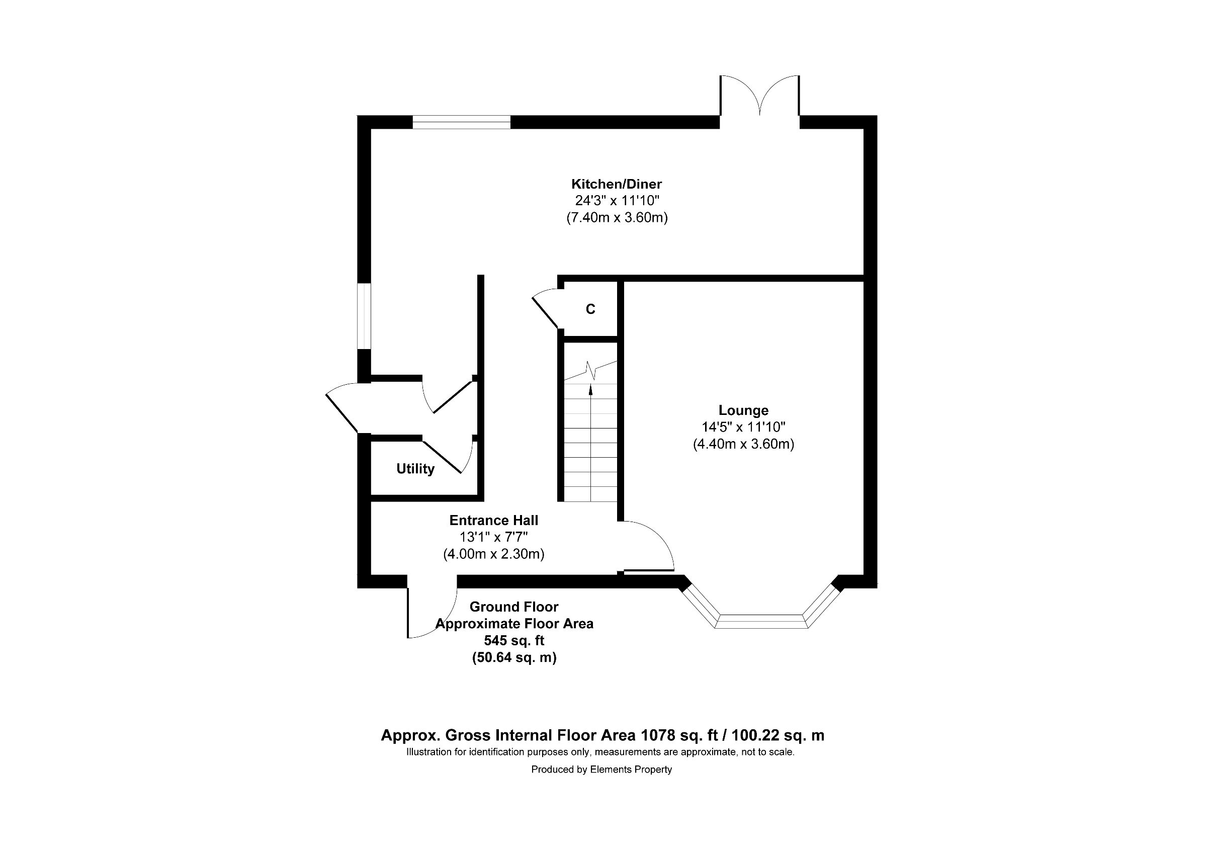 4 bed semi-detached house to rent in Quin Square, Durham - Property floorplan