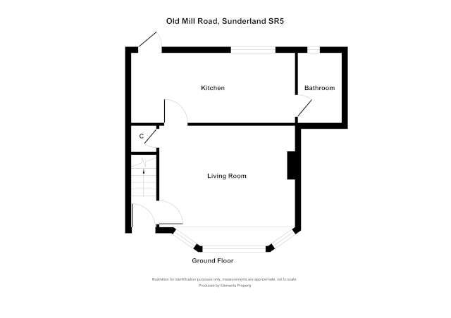 3 bed semi-detached house to rent in Old Mill Road, Sunderland - Property floorplan