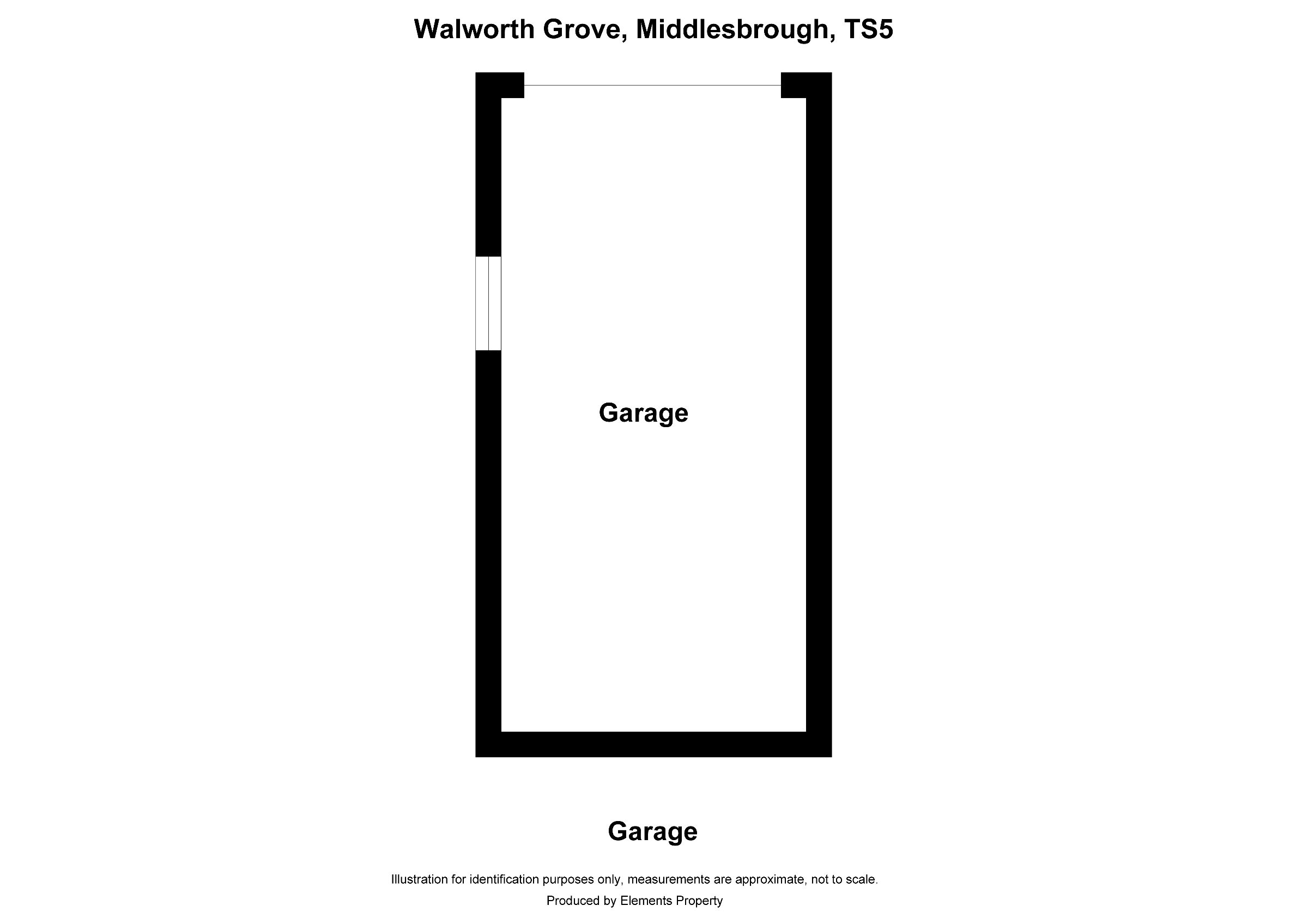 3 bed semi-detached house to rent in Walworth Grove, Middlesbrough - Property floorplan