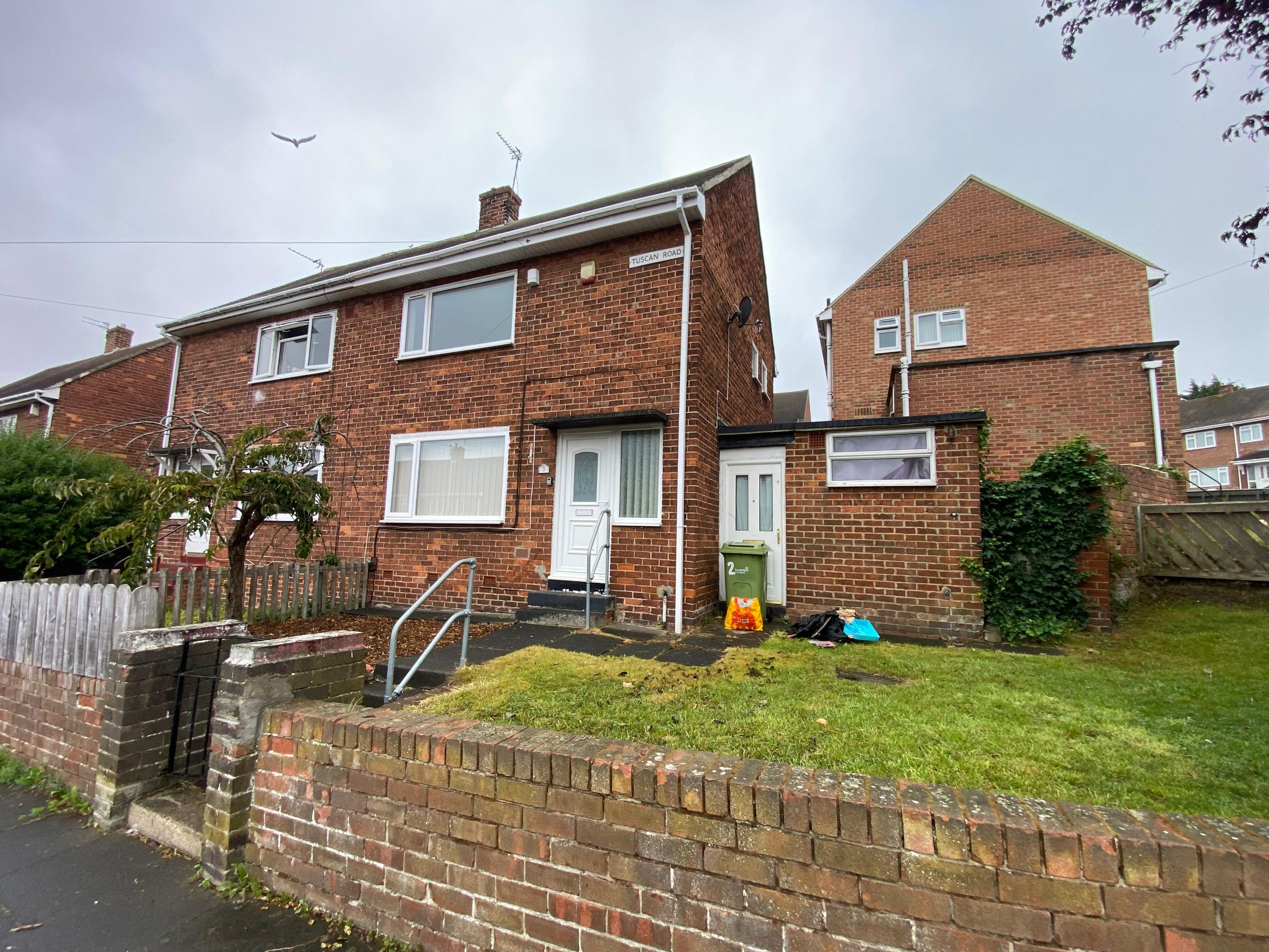 2 bed semi-detached house to rent in Tuscan Road, Sunderland  - Property Image 1