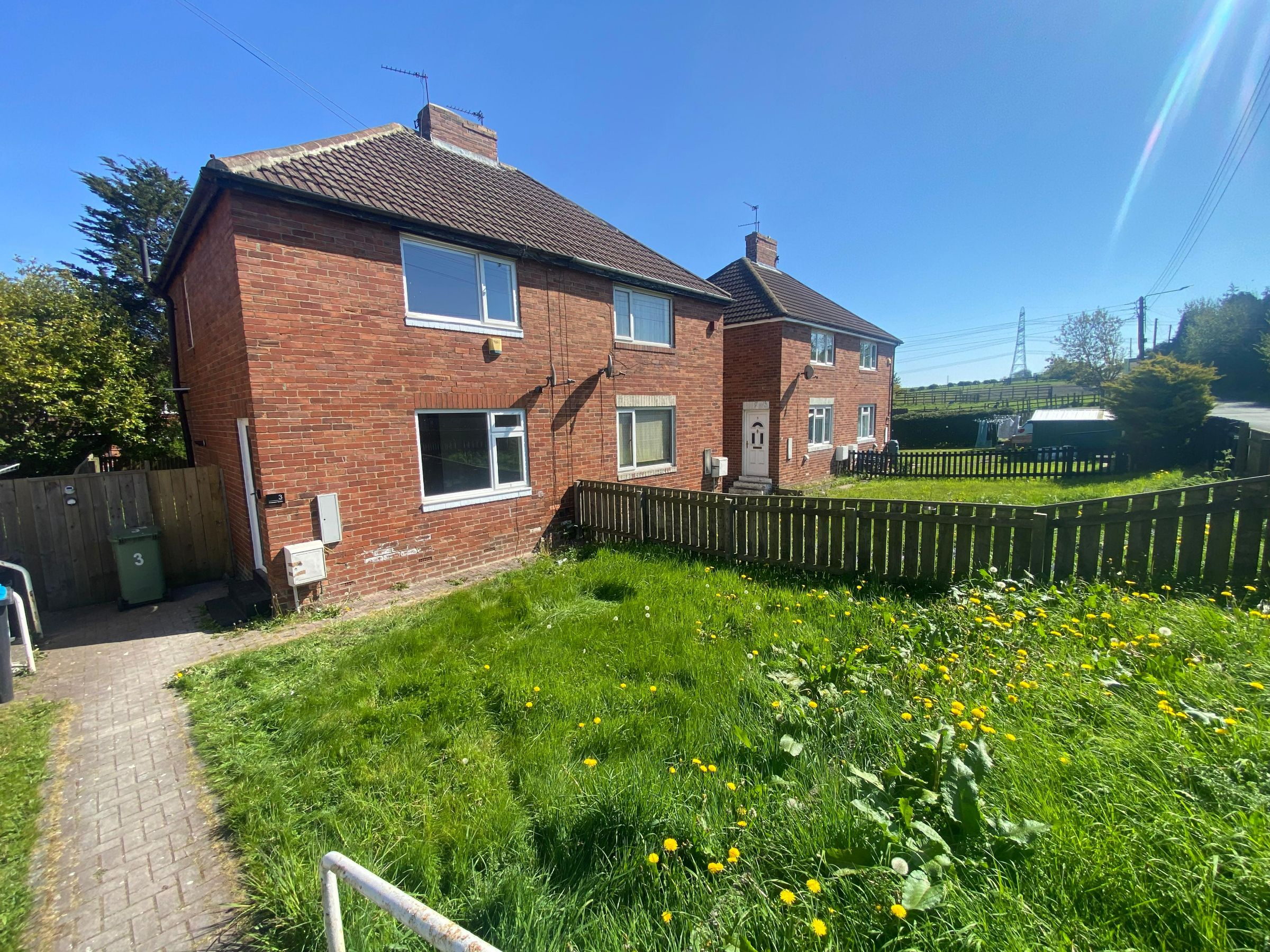 2 bed semi-detached house to rent in Grasmere Terrace, Durham, DH6