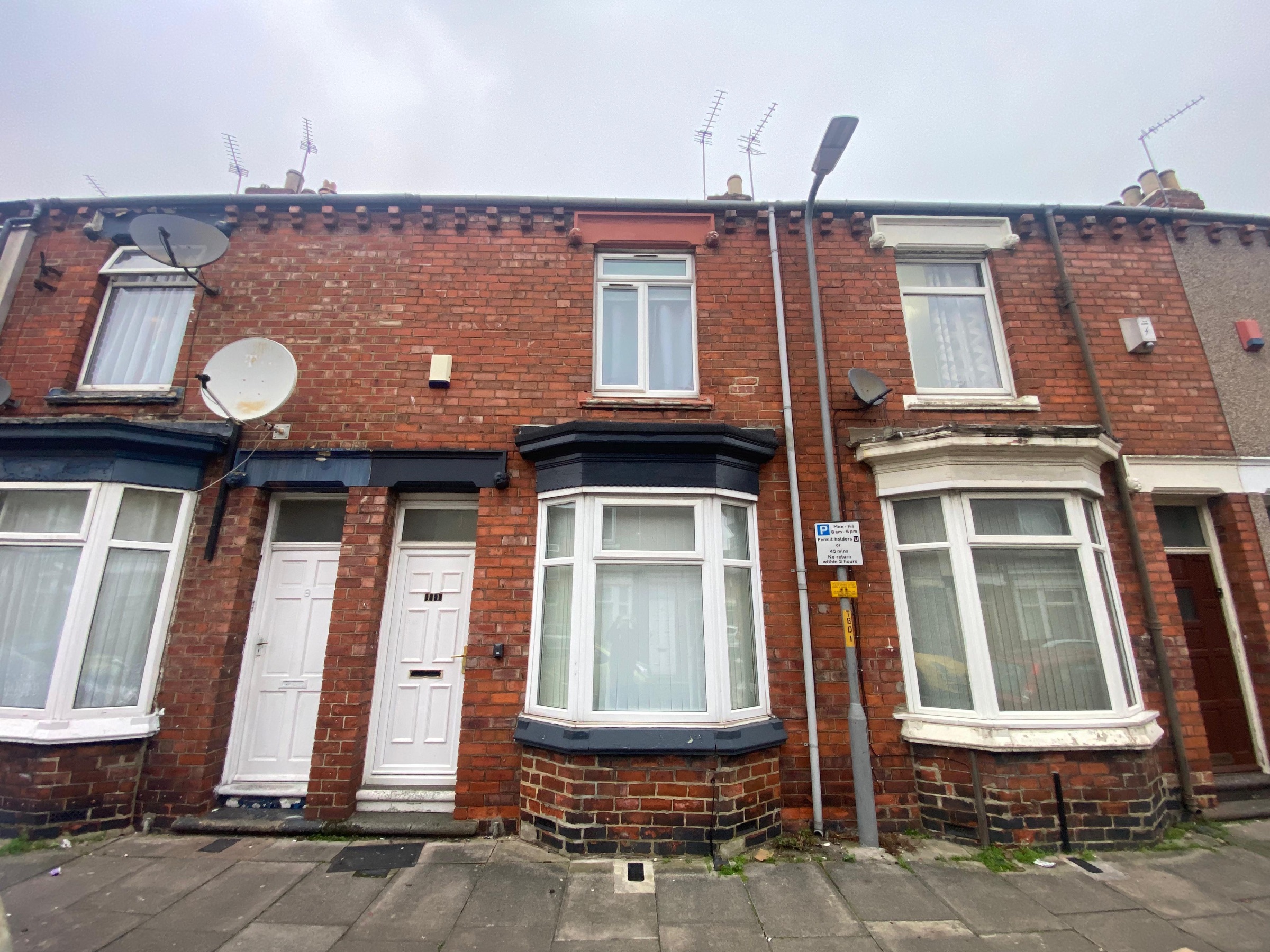 2 bed terraced house to rent in Upton Street, Middlesbrough - Property Image 1