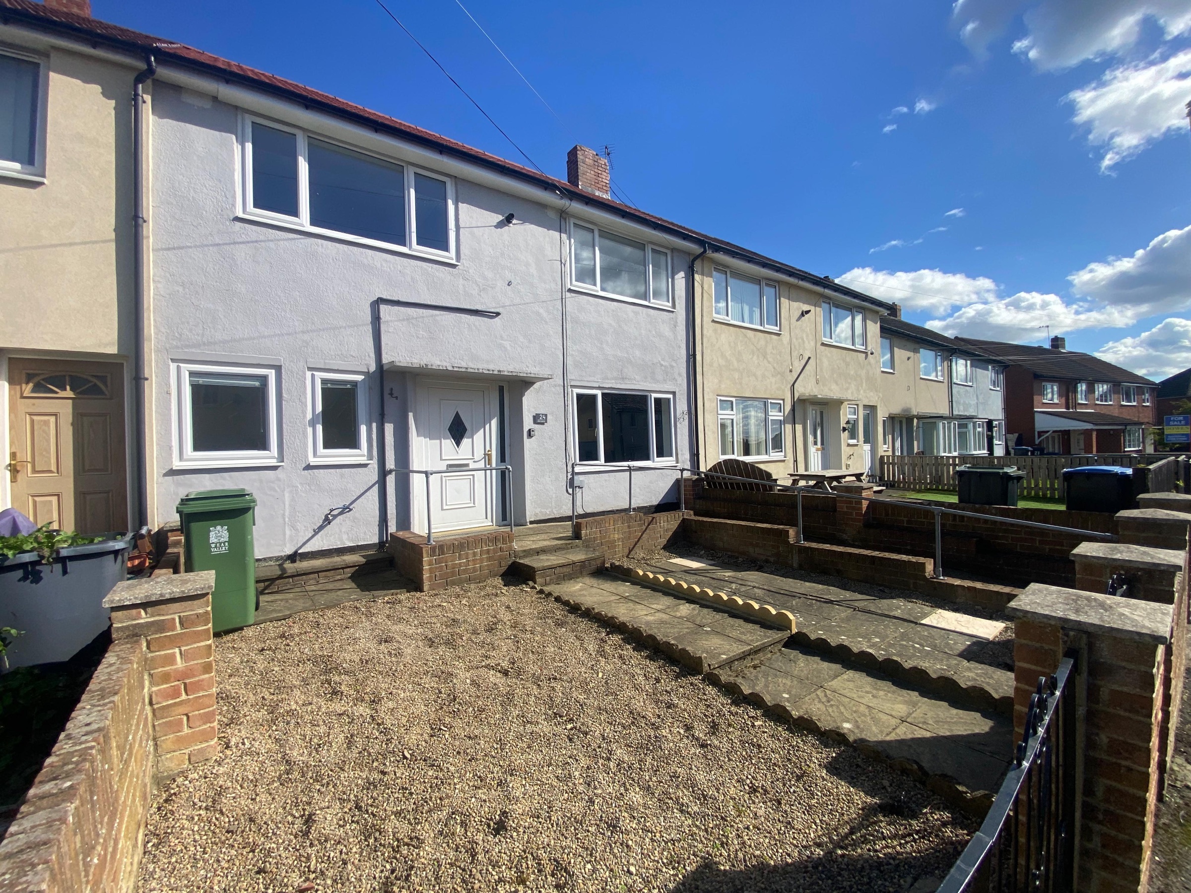 3 bed terraced house to rent in Ash Drive, Crook  - Property Image 1