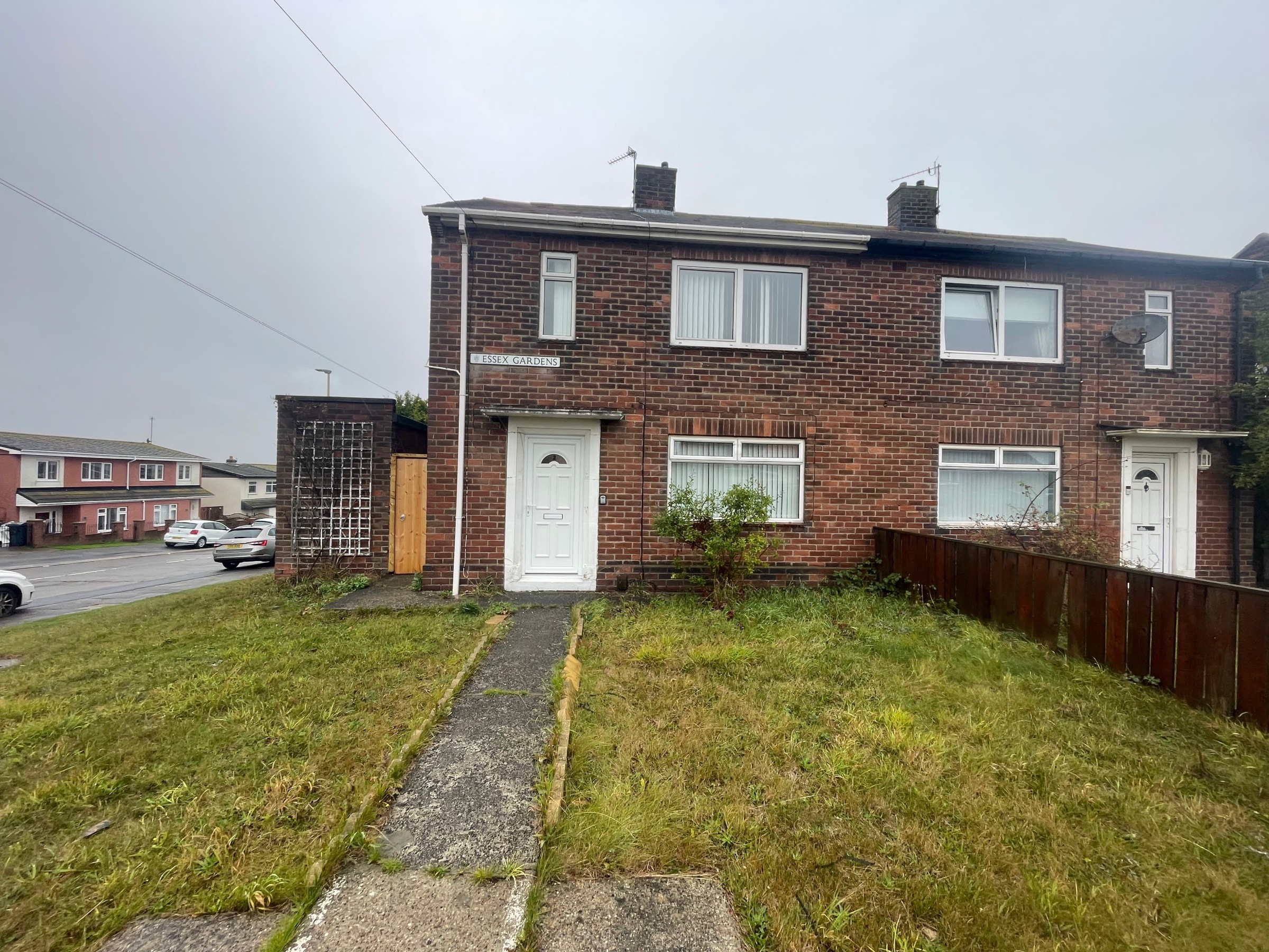 2 bed semi-detached house to rent in Essex Gardens, South Shields  - Property Image 1