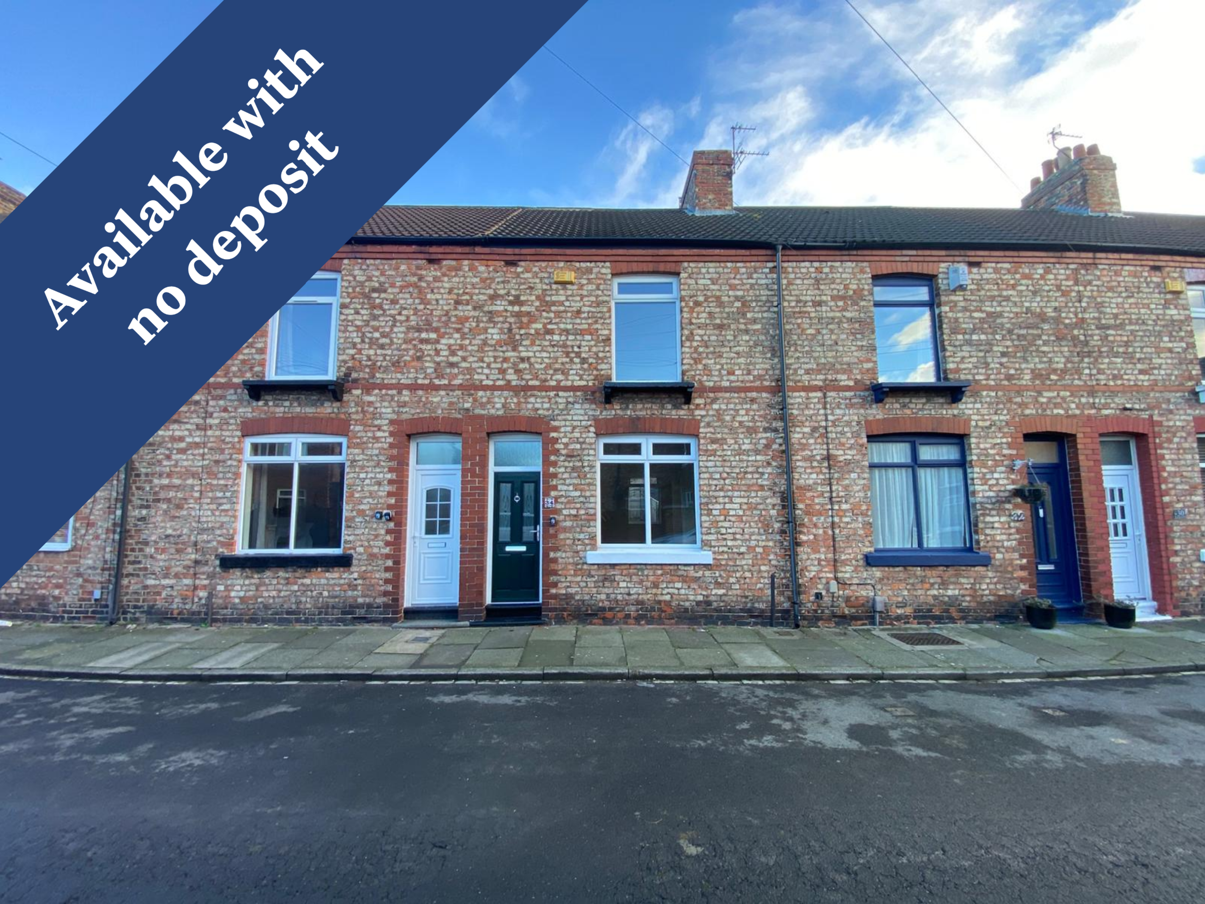 2 bed terraced house to rent in Mowbray Road, Stockton-on-Tees - Property Image 1