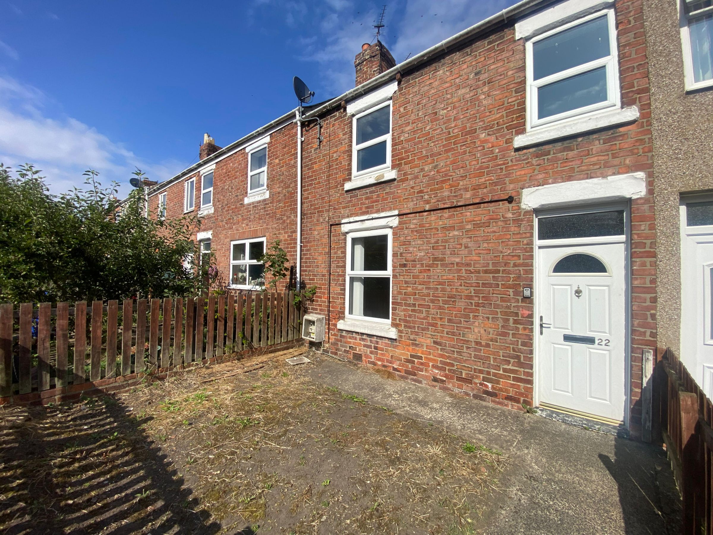 2 bed terraced house for sale in George Street, Ashington, NE63