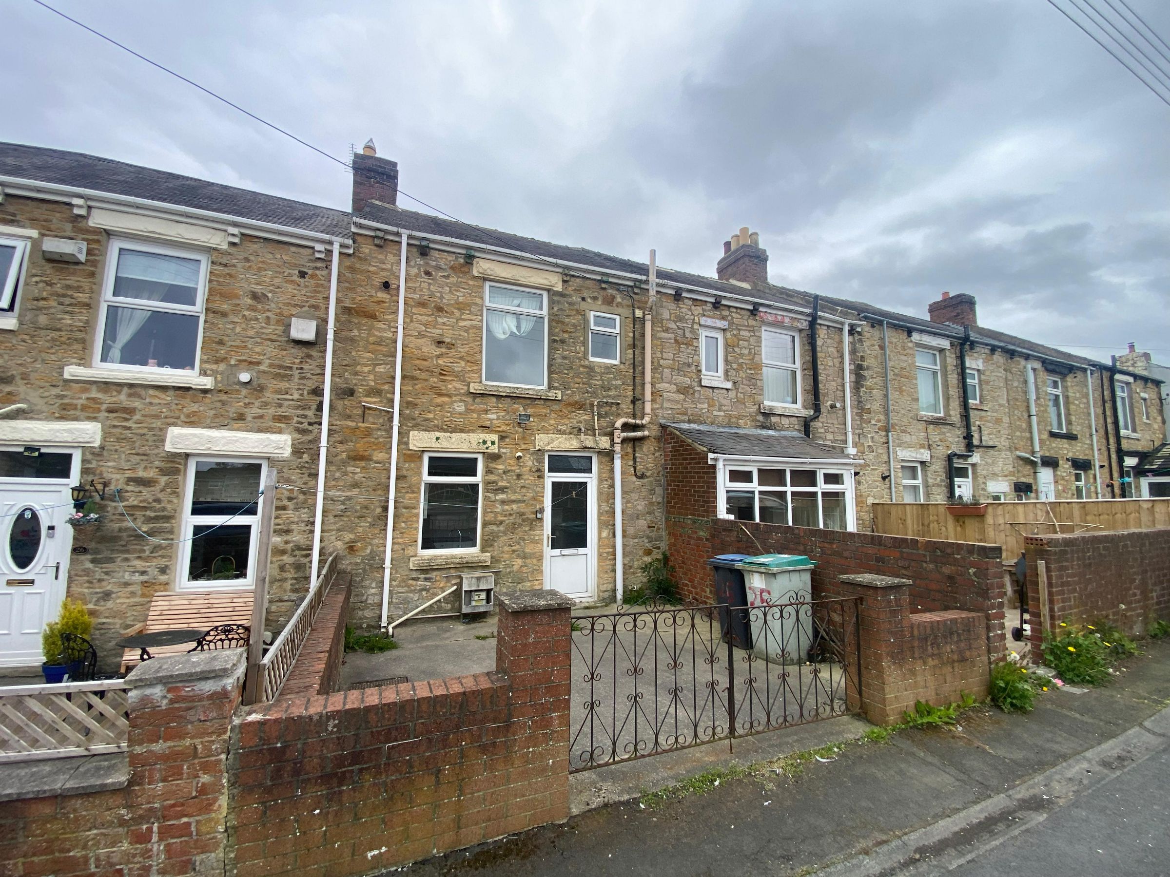 2 bed terraced house for sale in Wesley Terrace, Stanley  - Property Image 1