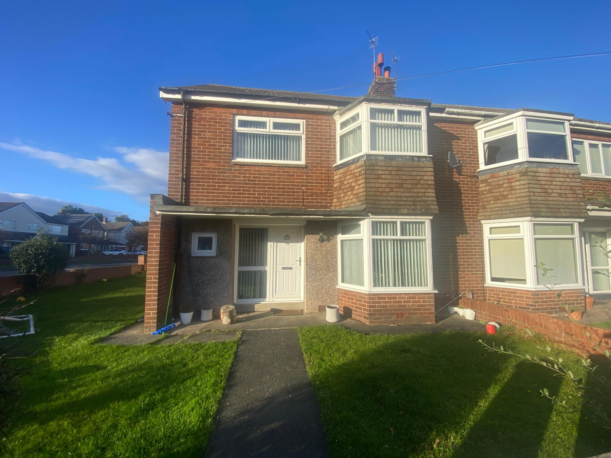 3 bed semi-detached house for sale in Hastings Avenue, Whitley Bay  - Property Image 1