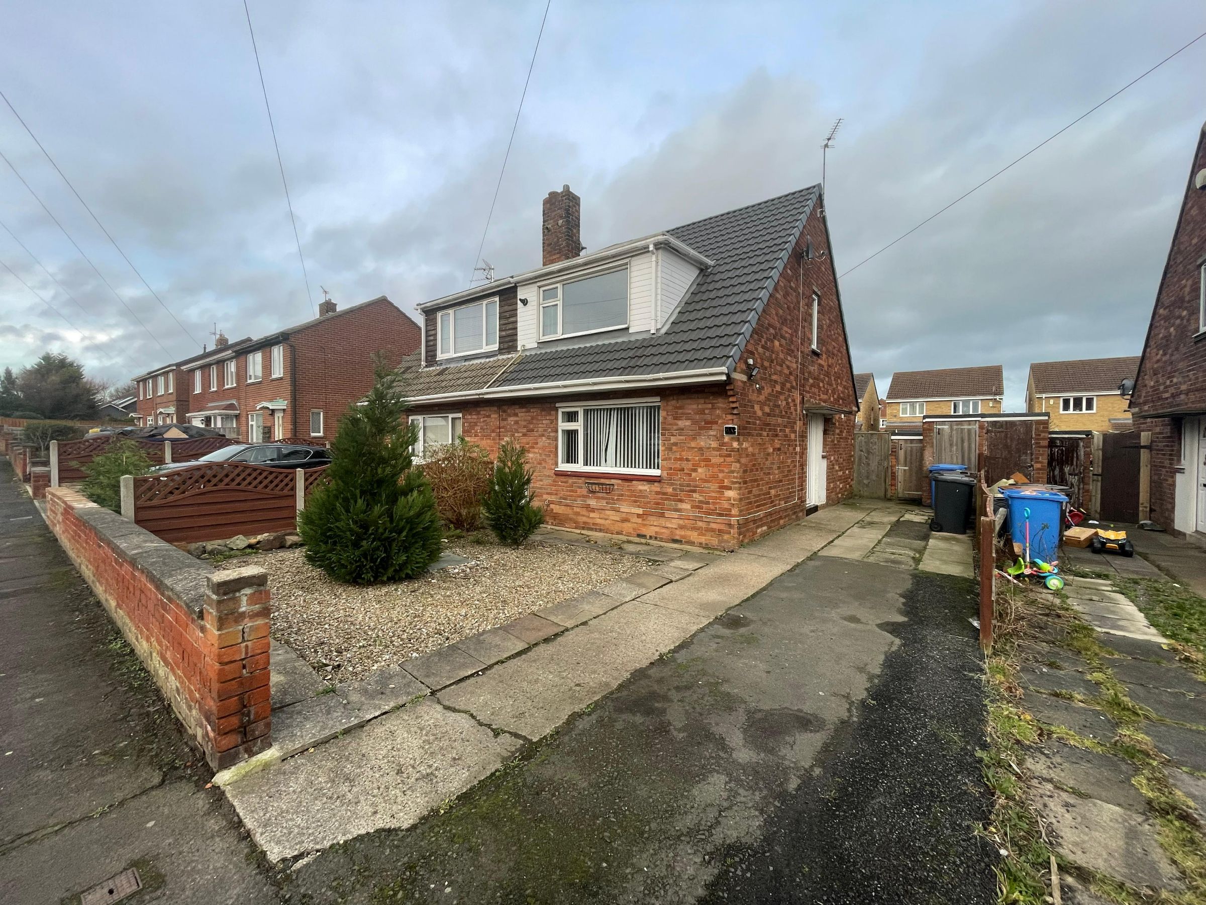 3 bed semi-detached house to rent in Woodside Crescent, Hadston, Morpeth - Property Image 1