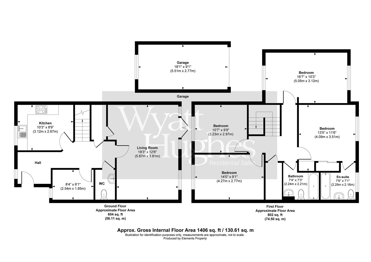 4 bed end of terrace house for sale in Francis Bird Place, St. Leonards-On-Sea - Property Floorplan