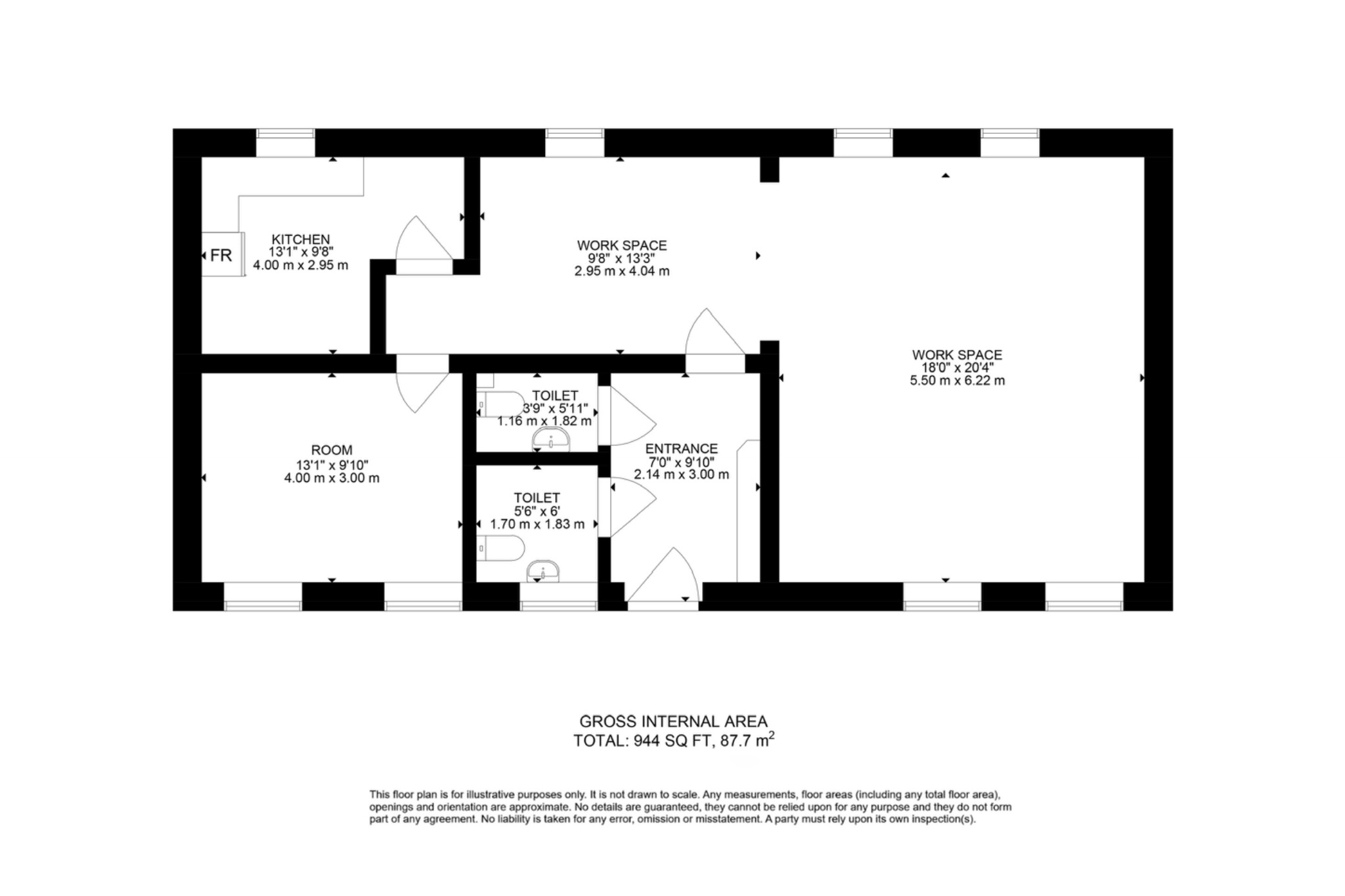 To rent in Estate Office, Nostell - Property floorplan