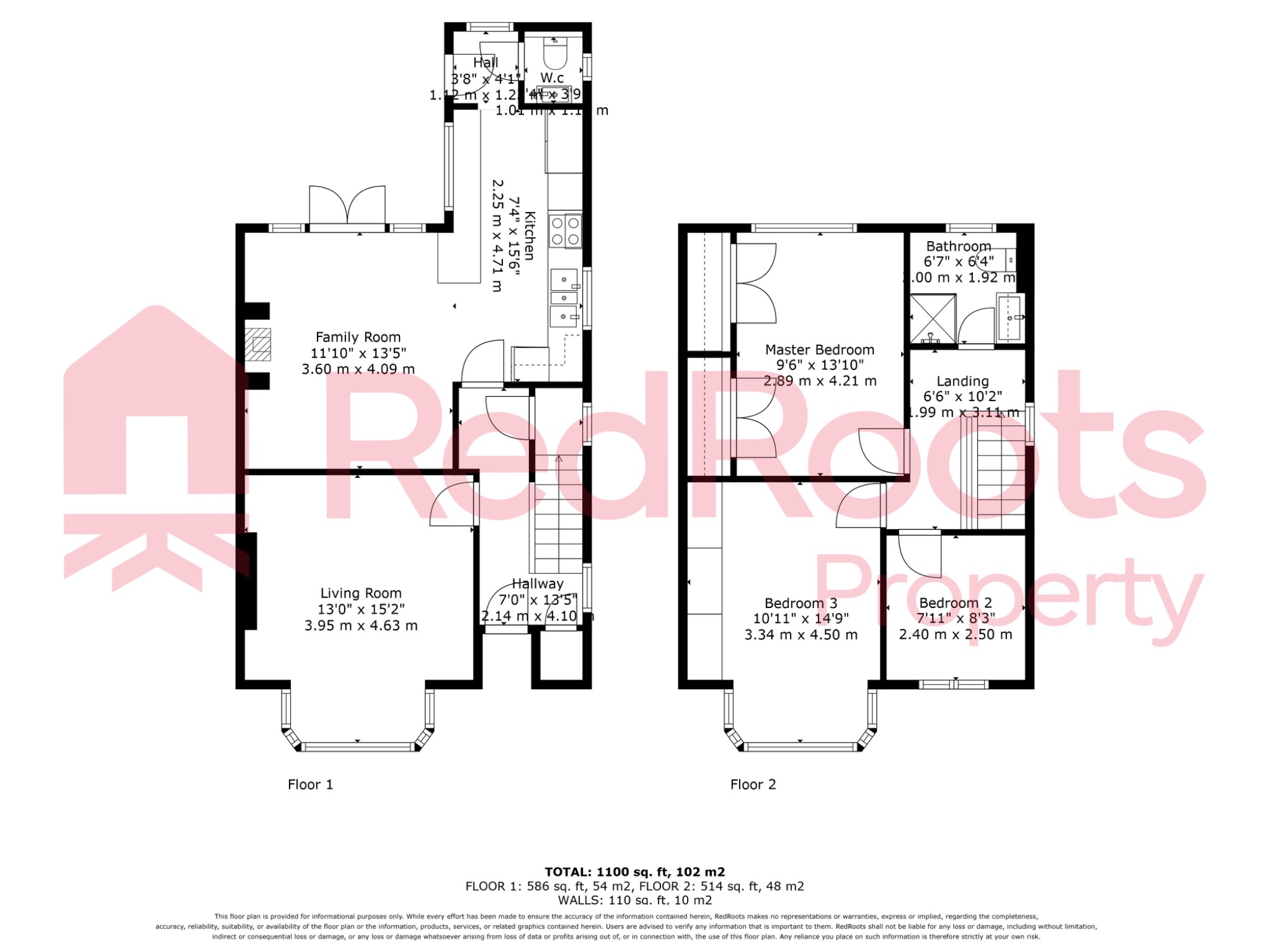 3 bed semi-detached house for sale in Doncaster, South Yorkshire, DN5 - Property floorplan