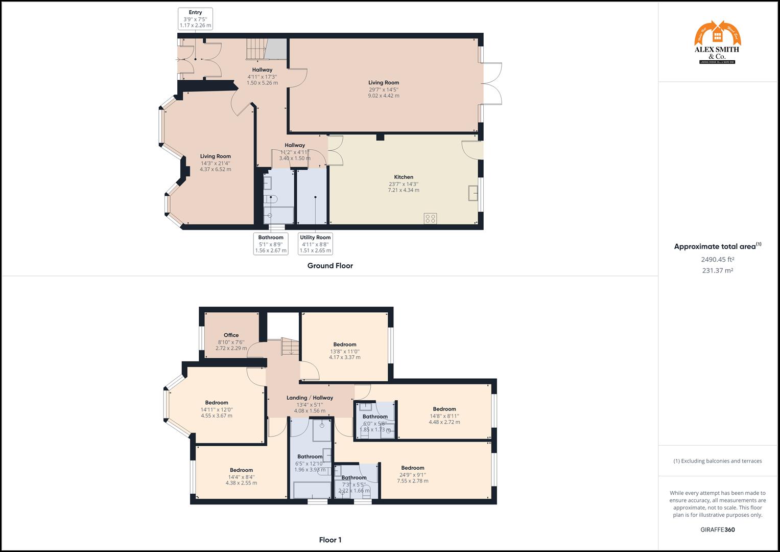 6 bed semi-detached house for sale in Brockhurst Road, Birmingham - Property Floorplan
